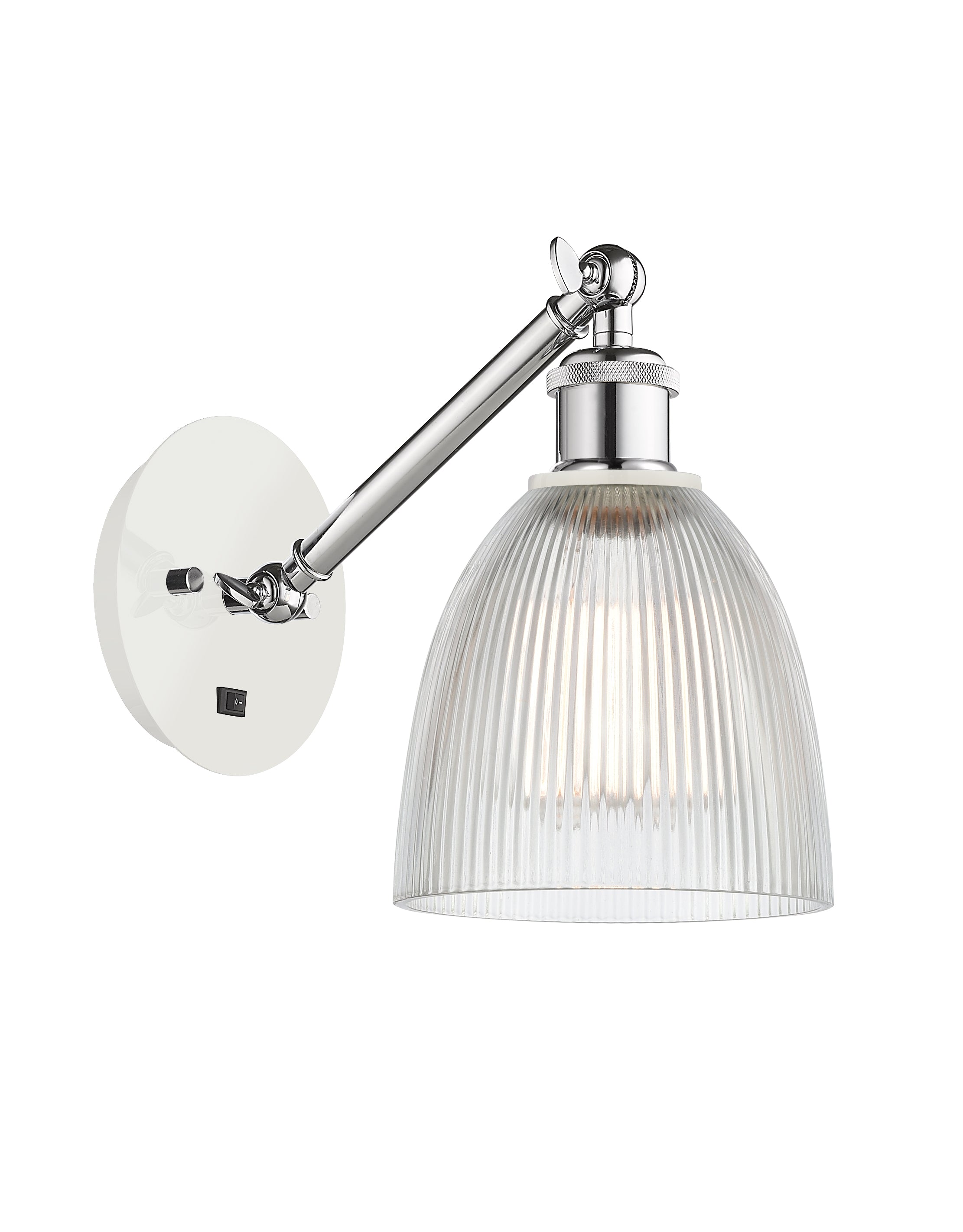 Ballston Sconce Cast Brass 12 Inch