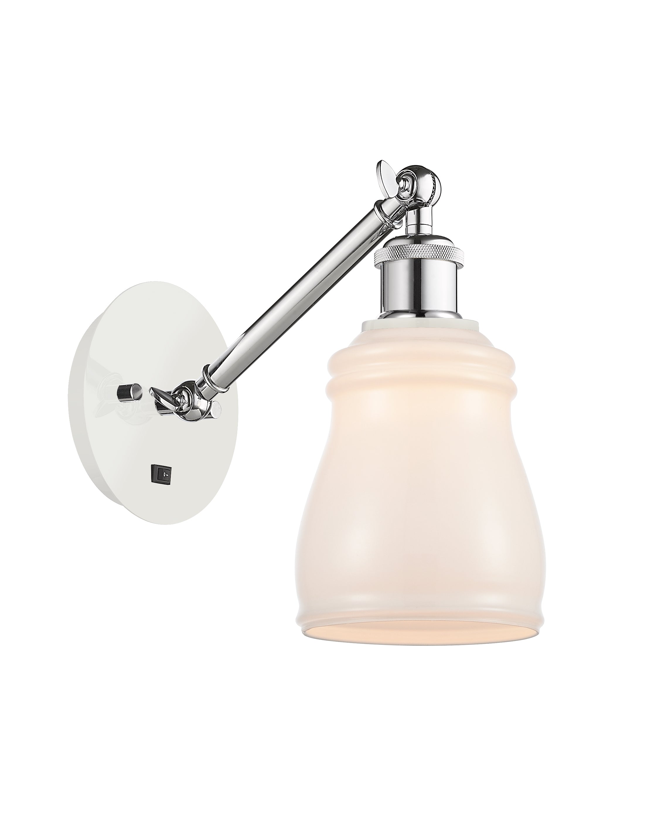 Ballston Sconce Cast Brass Glass Steel