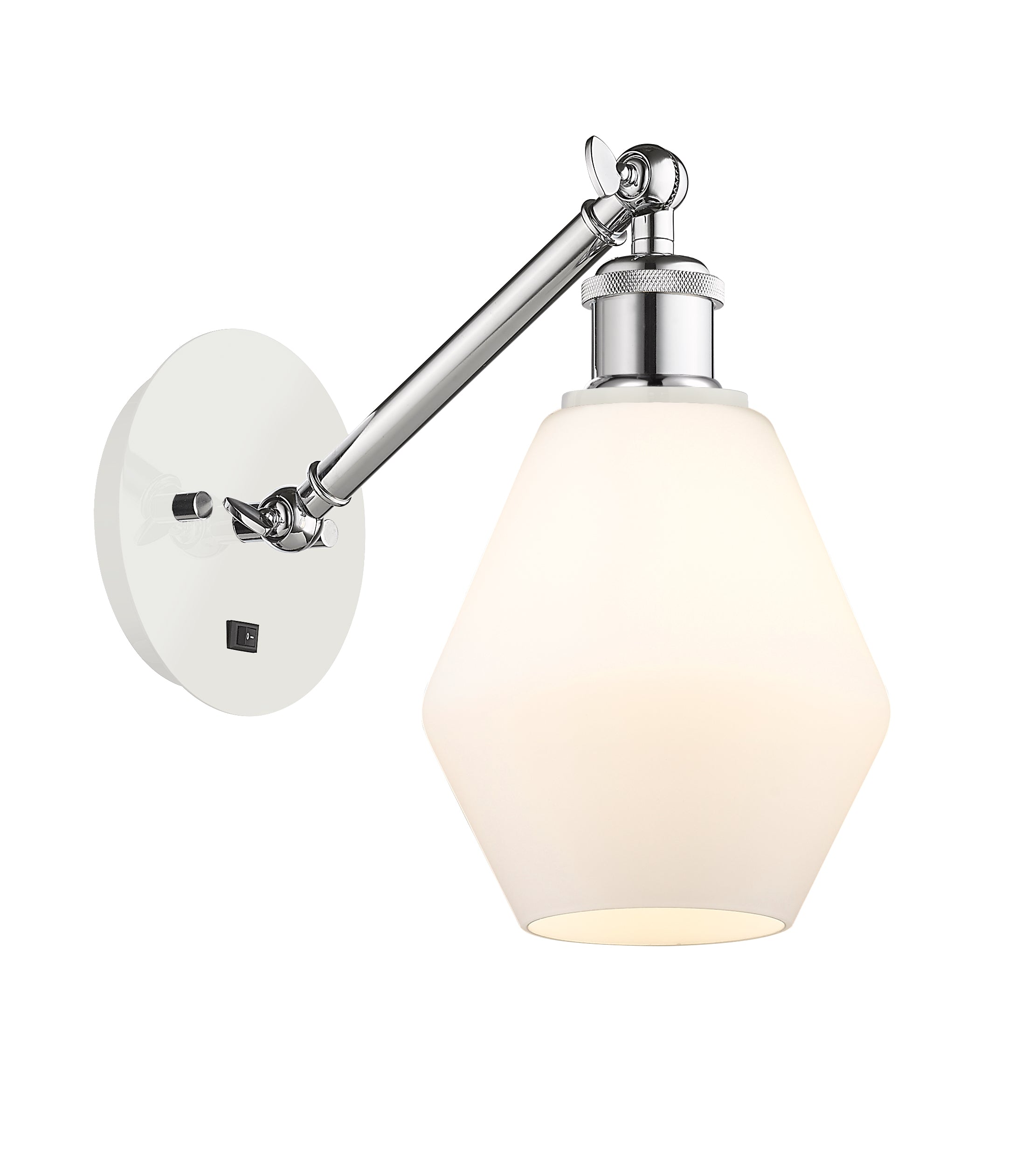 Ballston Sconce Cast Brass Glass Steel