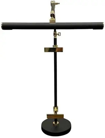 32-inch River North Black Polished Brass LED Task Lamp