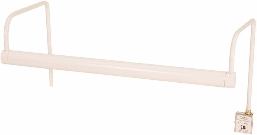 16-inch Slim-Line White Plug-In Picture Light