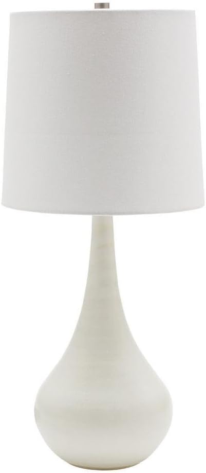 22.5-inch Scatchard Matte White LED Table Lamp