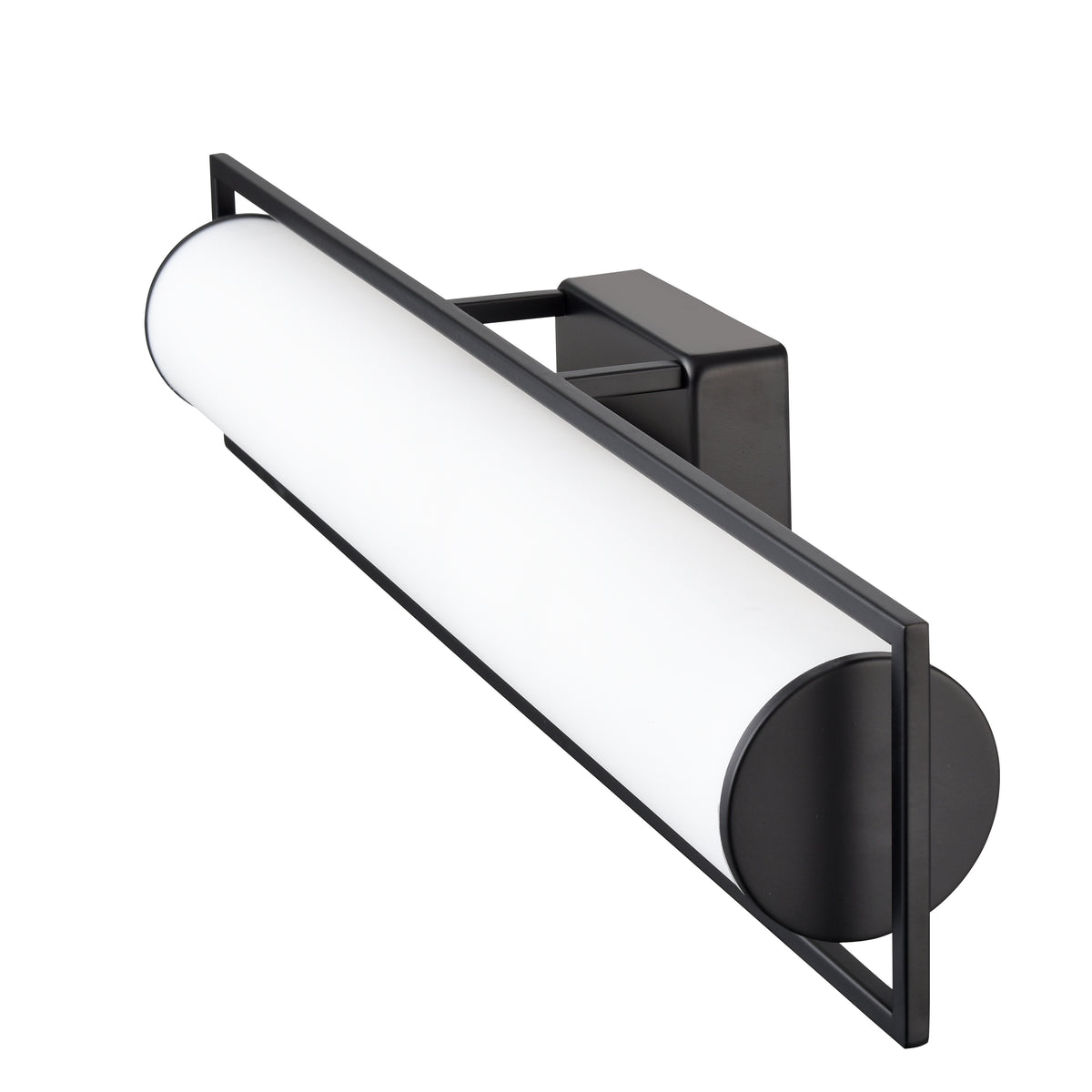 24'' Teylor Matte Black Vanity Light