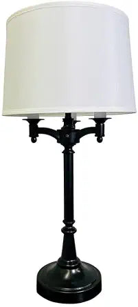 31.75-inch Lancaster Black Table Lamp