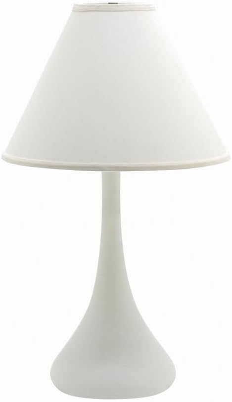 26-inch Scatchard Gray Gloss LED Table Lamp