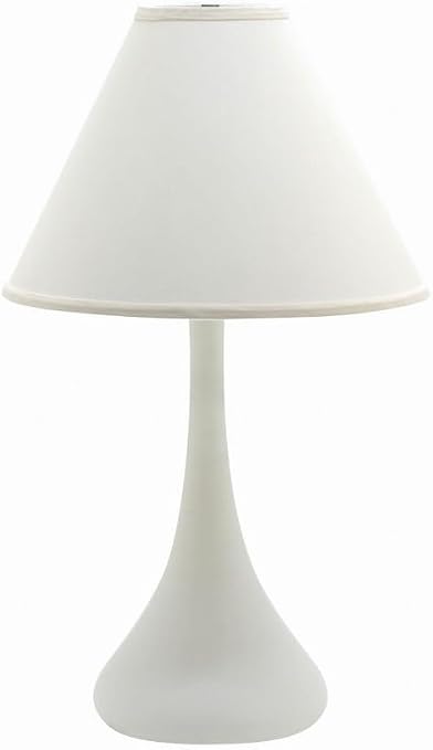 26-inch Scatchard White Gloss Table Lamp