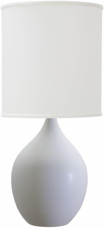 24-inch Scatchard Brown Gloss Table Lamp