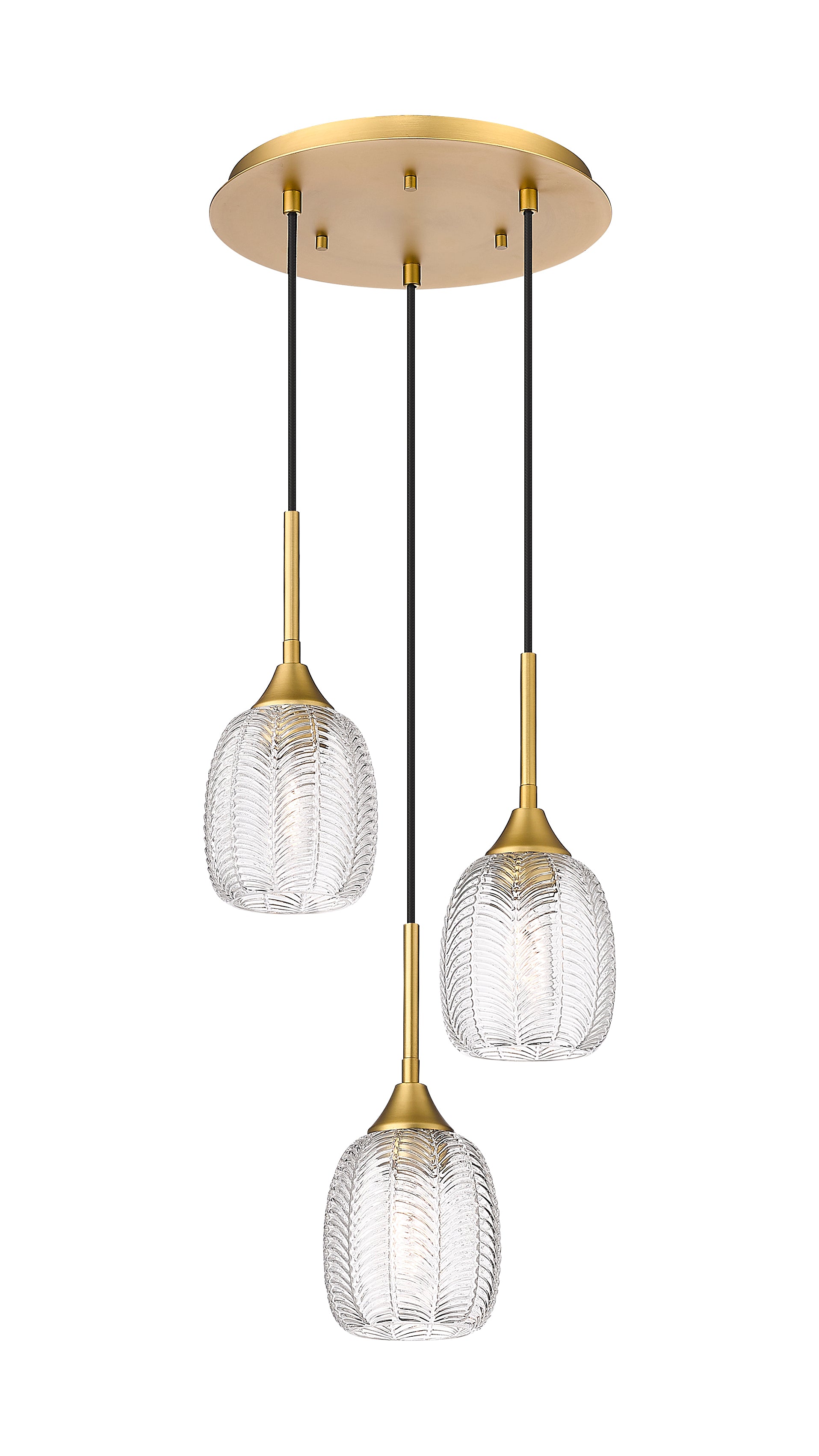Downtown Urban Multi Pendant Glass Steel