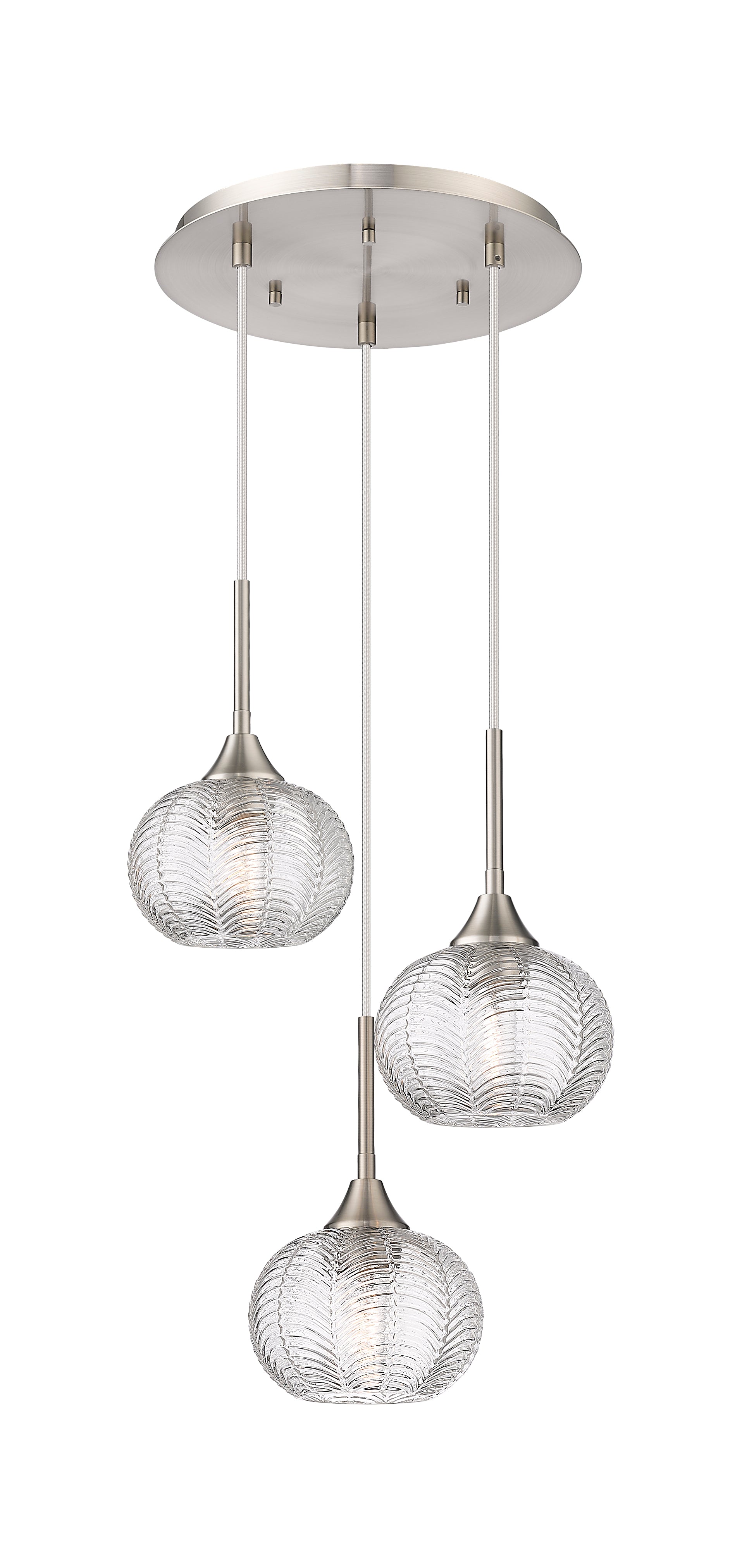 Downtown Urban Multi Pendant Brushed Brass
