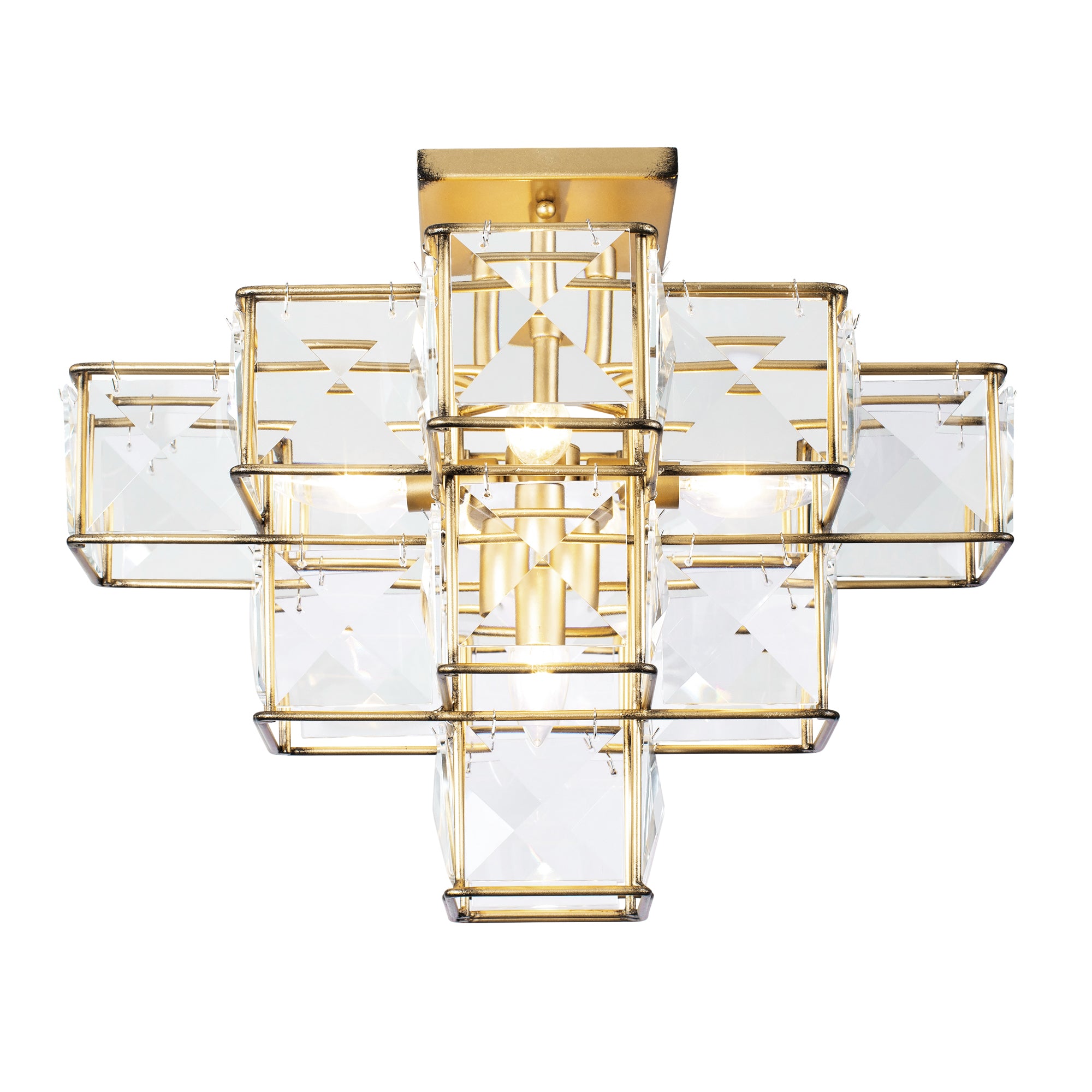 Cubic 5 Light Ceiling Fixture