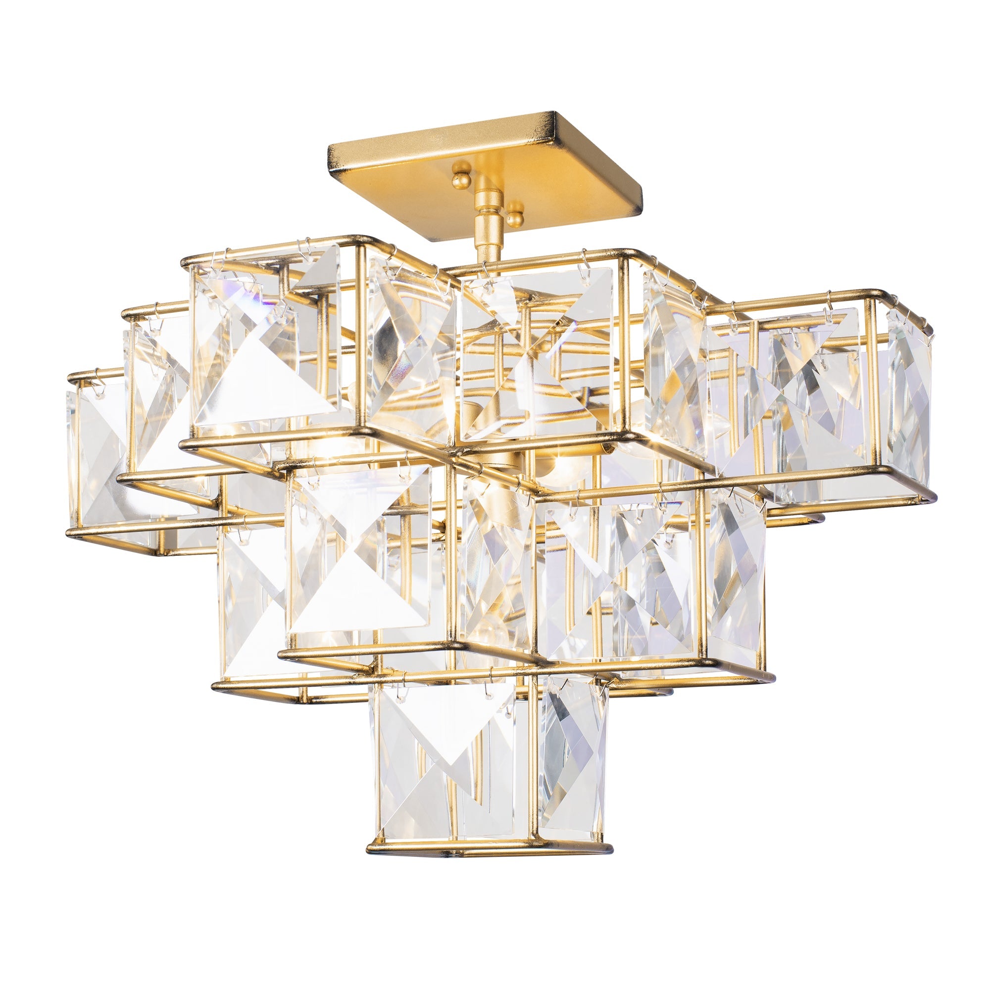 Cubic 5 Light Ceiling Fixture