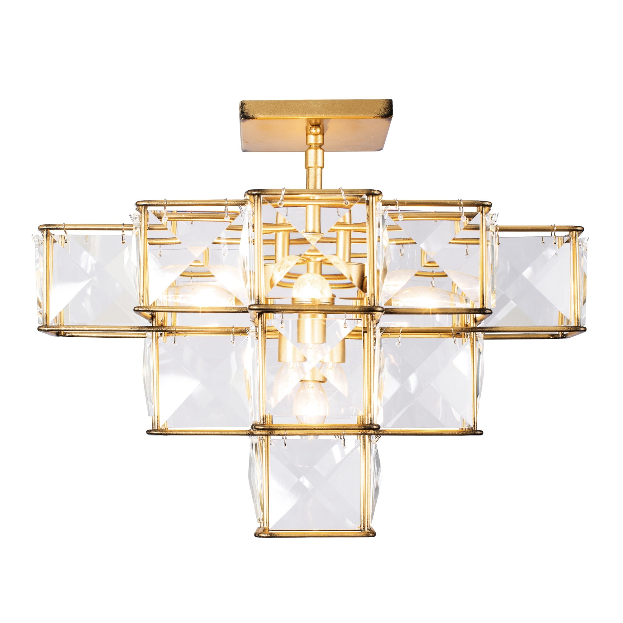 Cubic 5 Light Ceiling Fixture