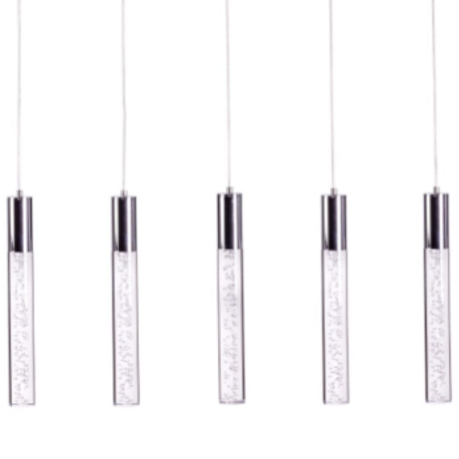 Sparkling Night Cylinder Chandelier | 5 Light