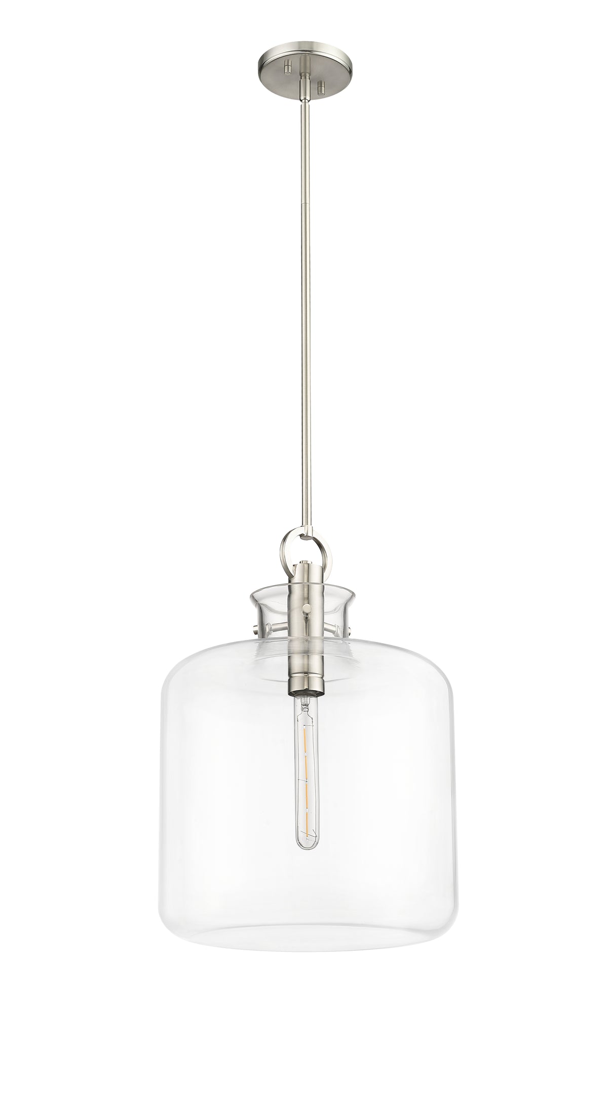 20.2'' Hayloft Brushed Nickel 1 Light Pendant