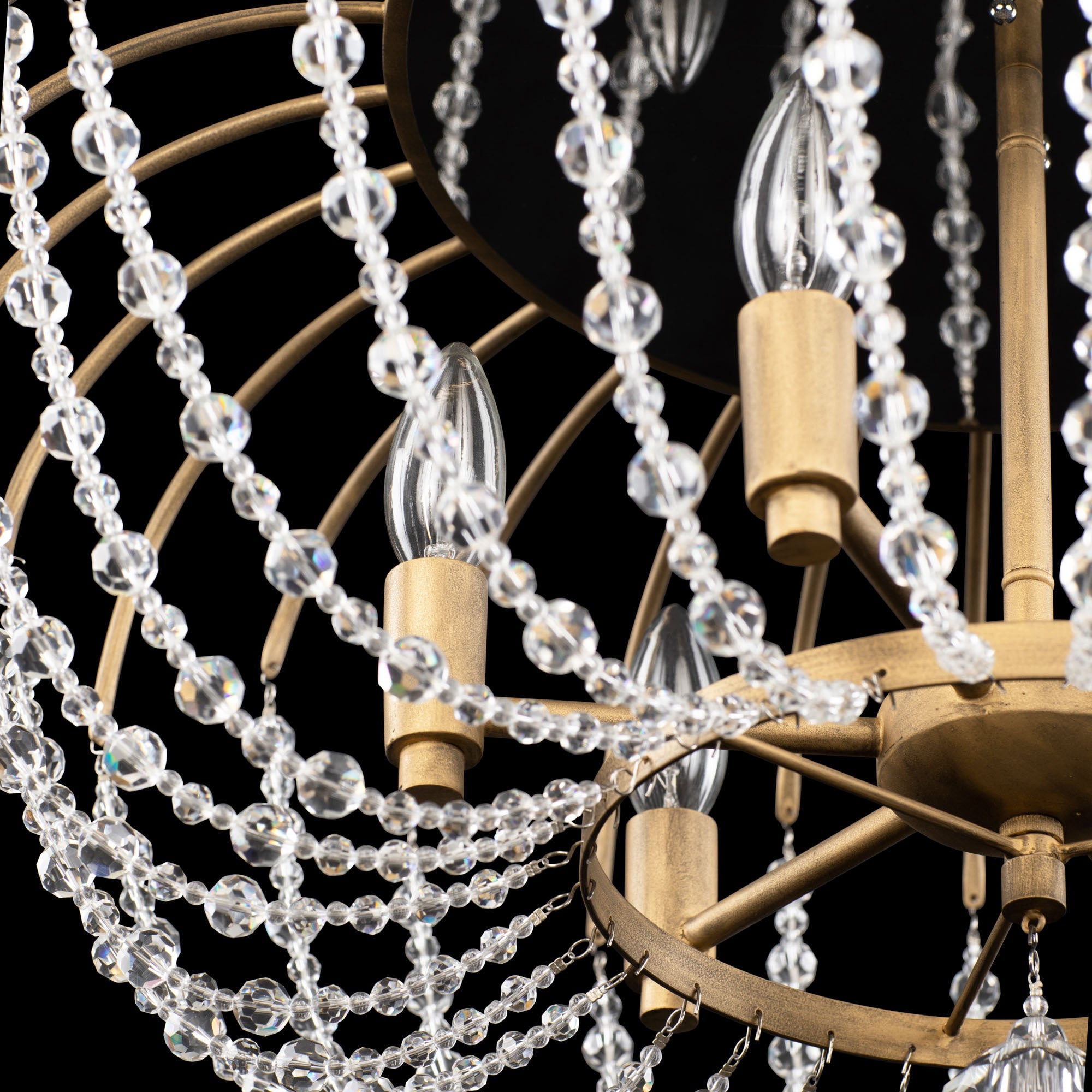 Voliere 6 Light Semi-Flush Mount
