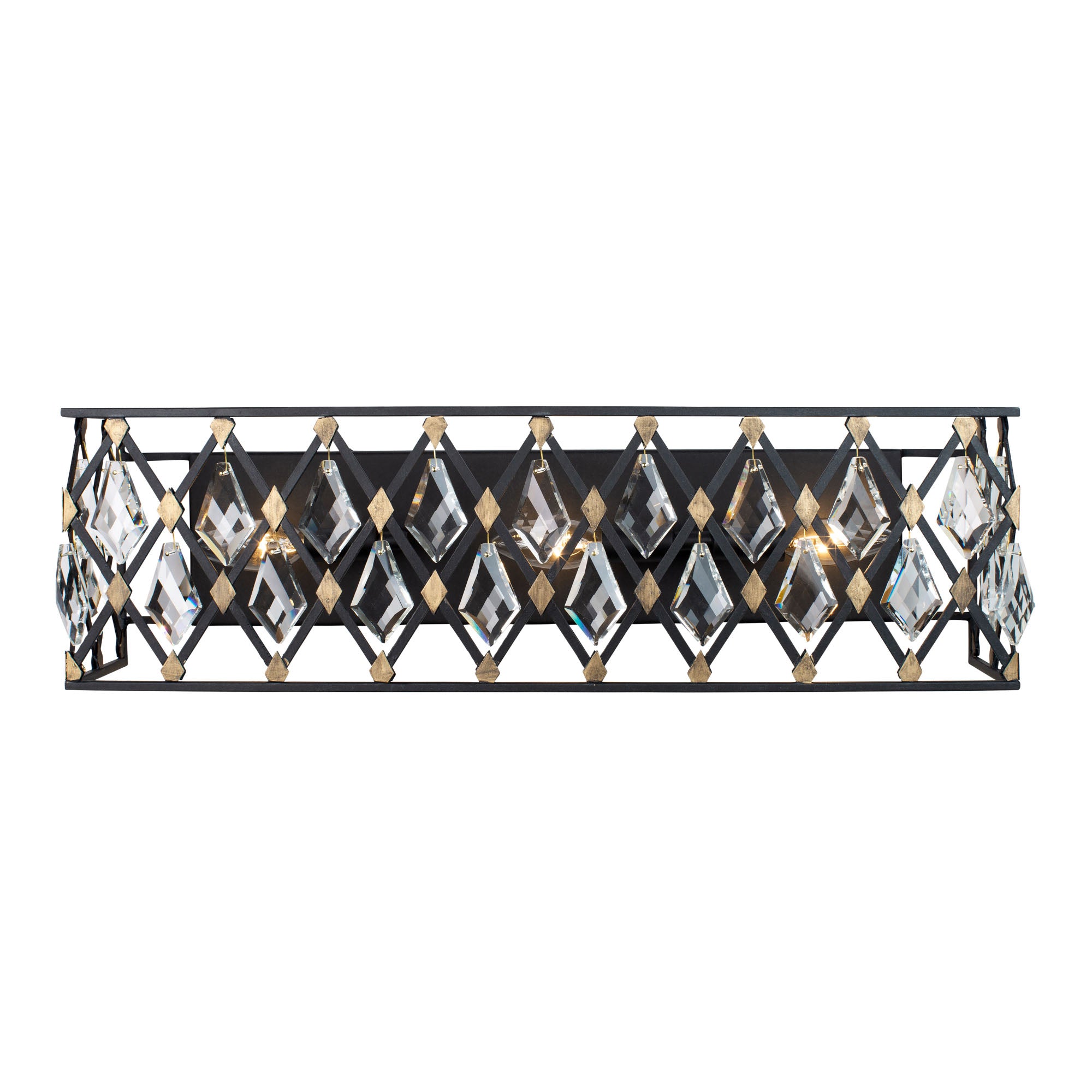 Windsor 3 Light Crystal Bath