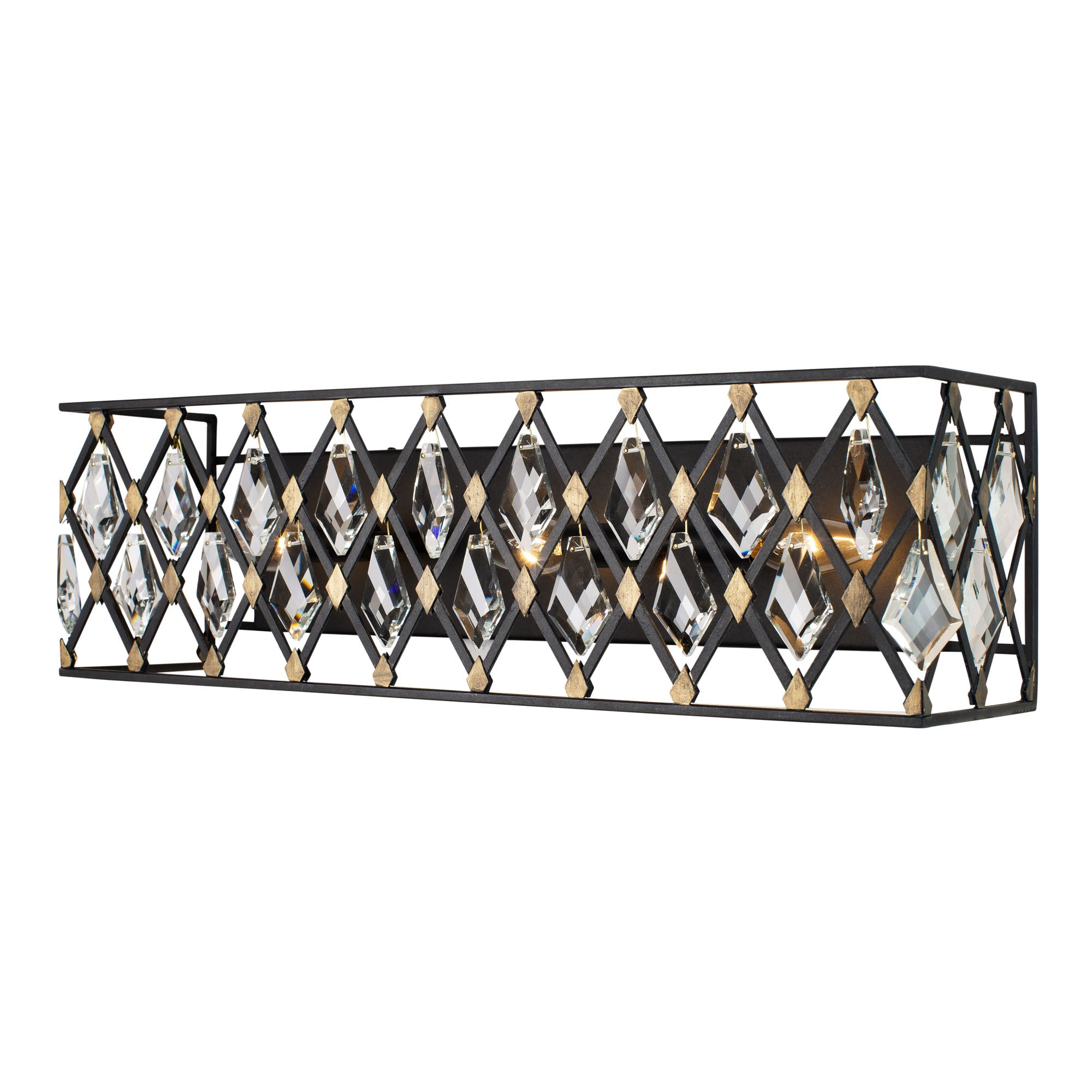 Windsor 3 Light Crystal Bath