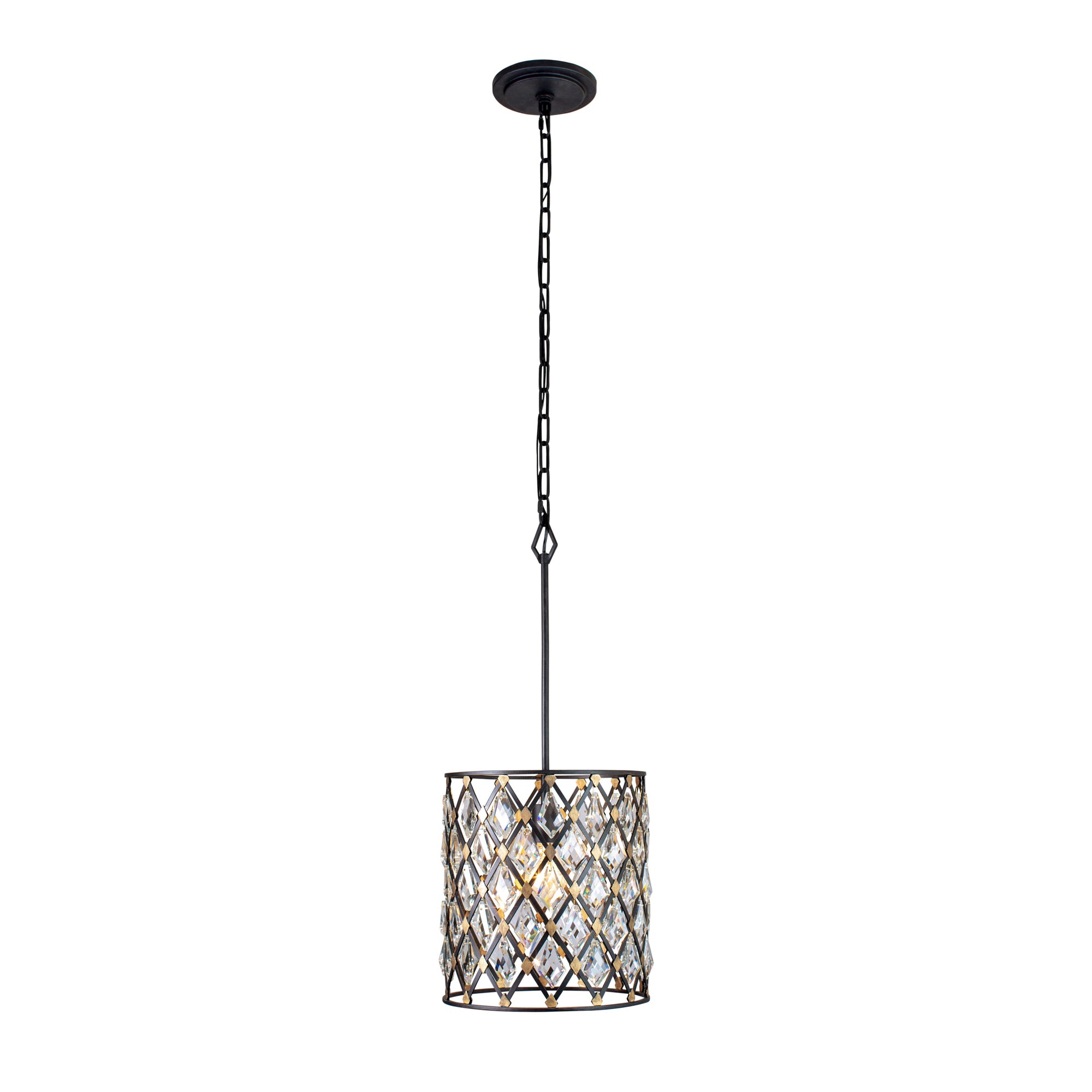 Windsor 1 Light Crystal Pendant