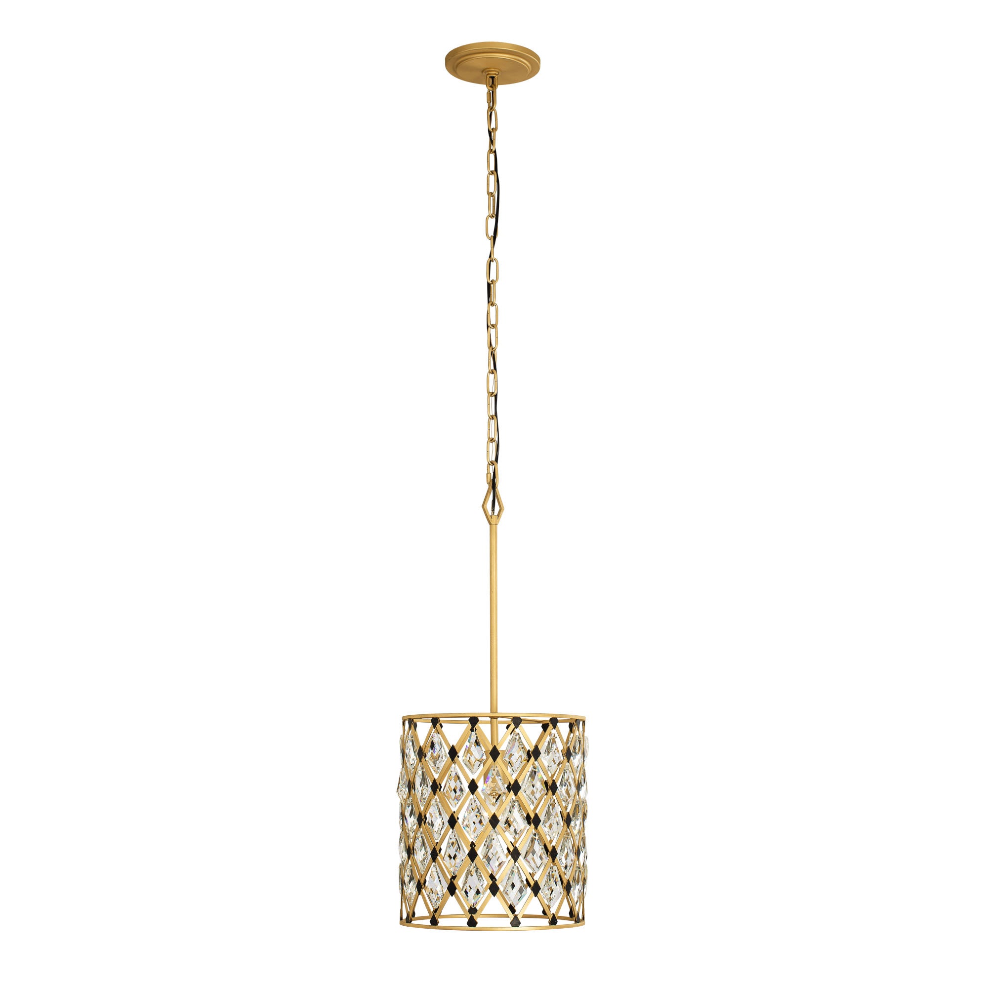 Windsor 1 Light Crystal Pendant