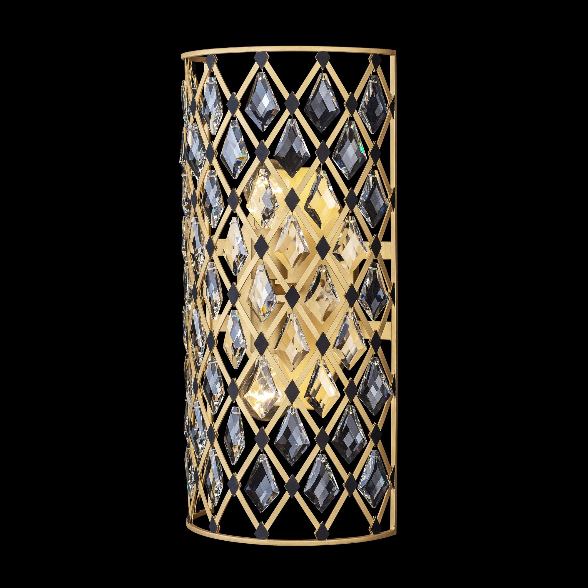 Windsor 2 Light Crystal Wall Sconce