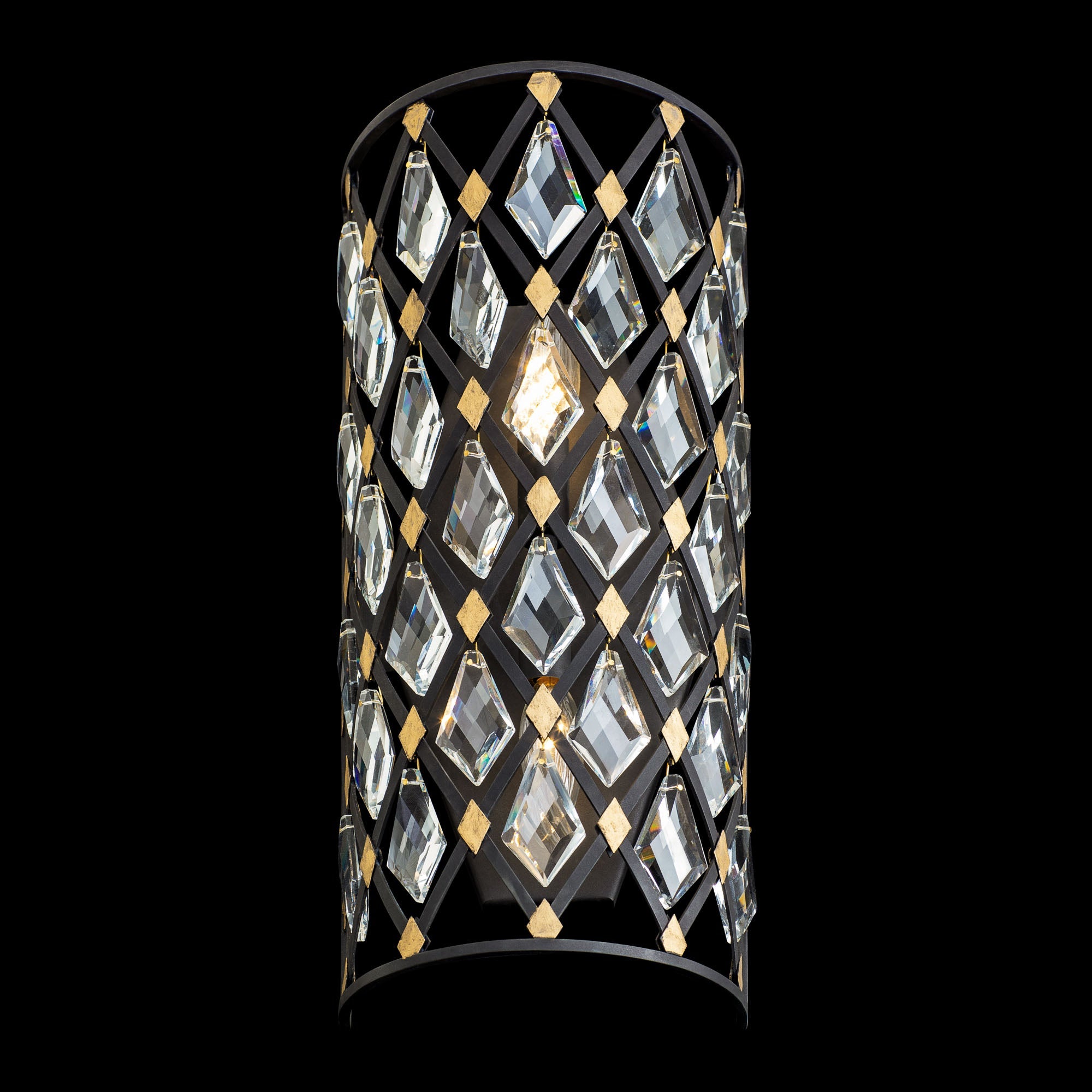Windsor 2 Light Small Crystal Wall Sconce