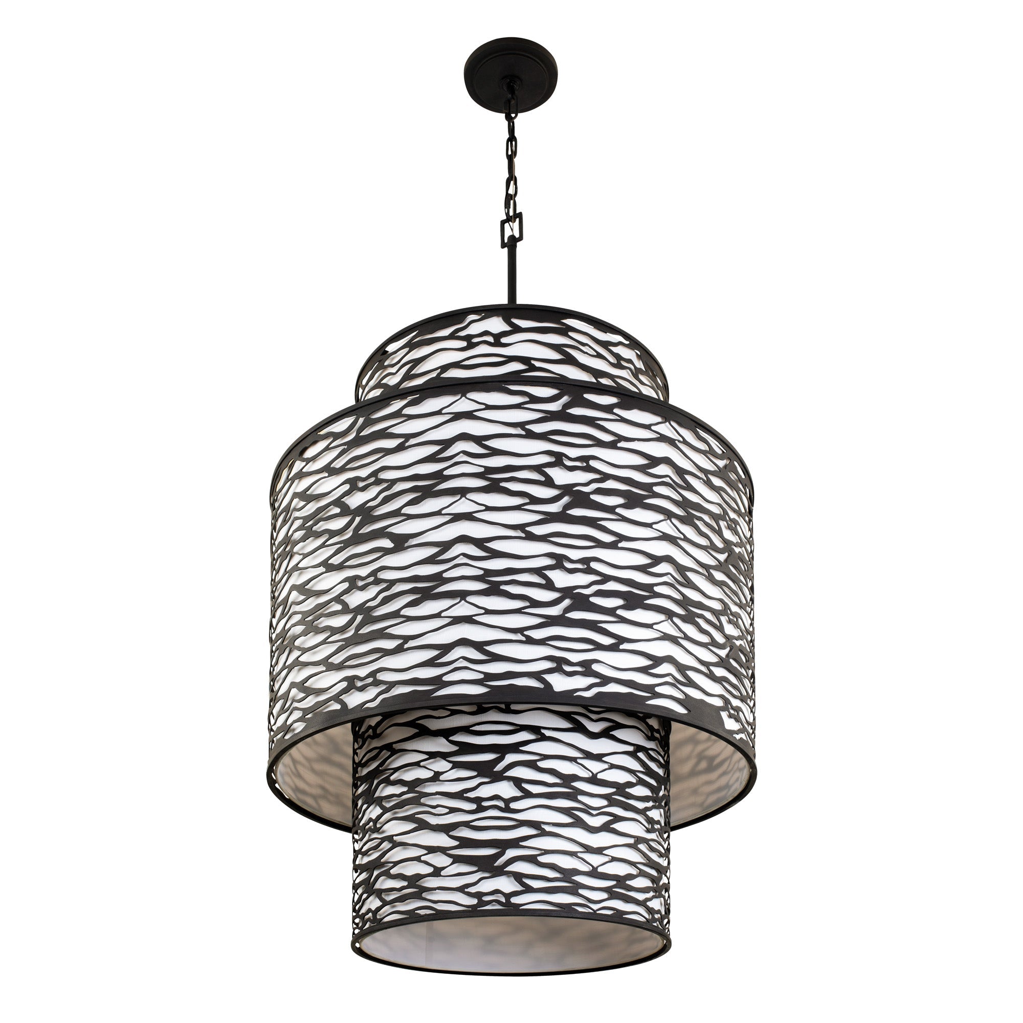 Kato 16 Light 3-Tier Foyer Pendant