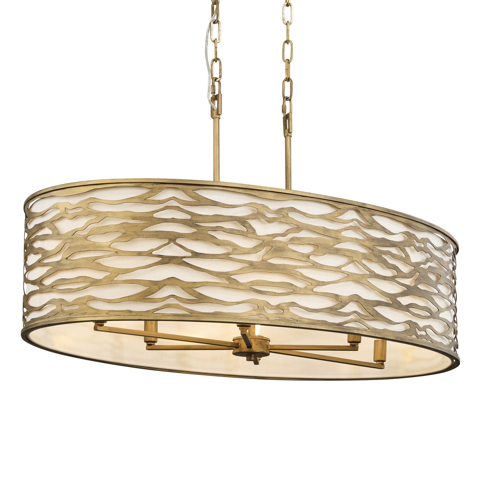 Kato 6 Light Oval Pendant