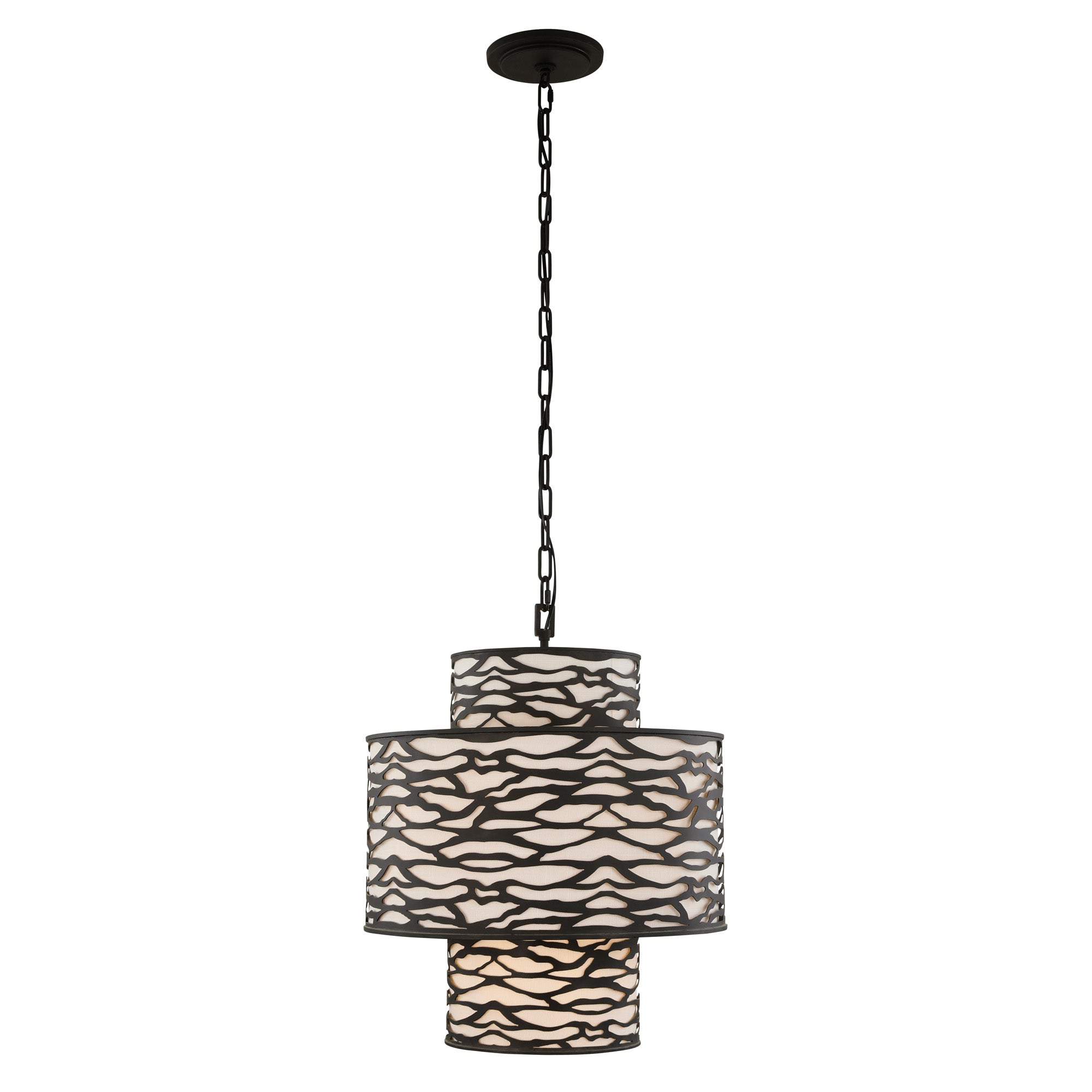 Kato 4 Light 3-Tier Pendant