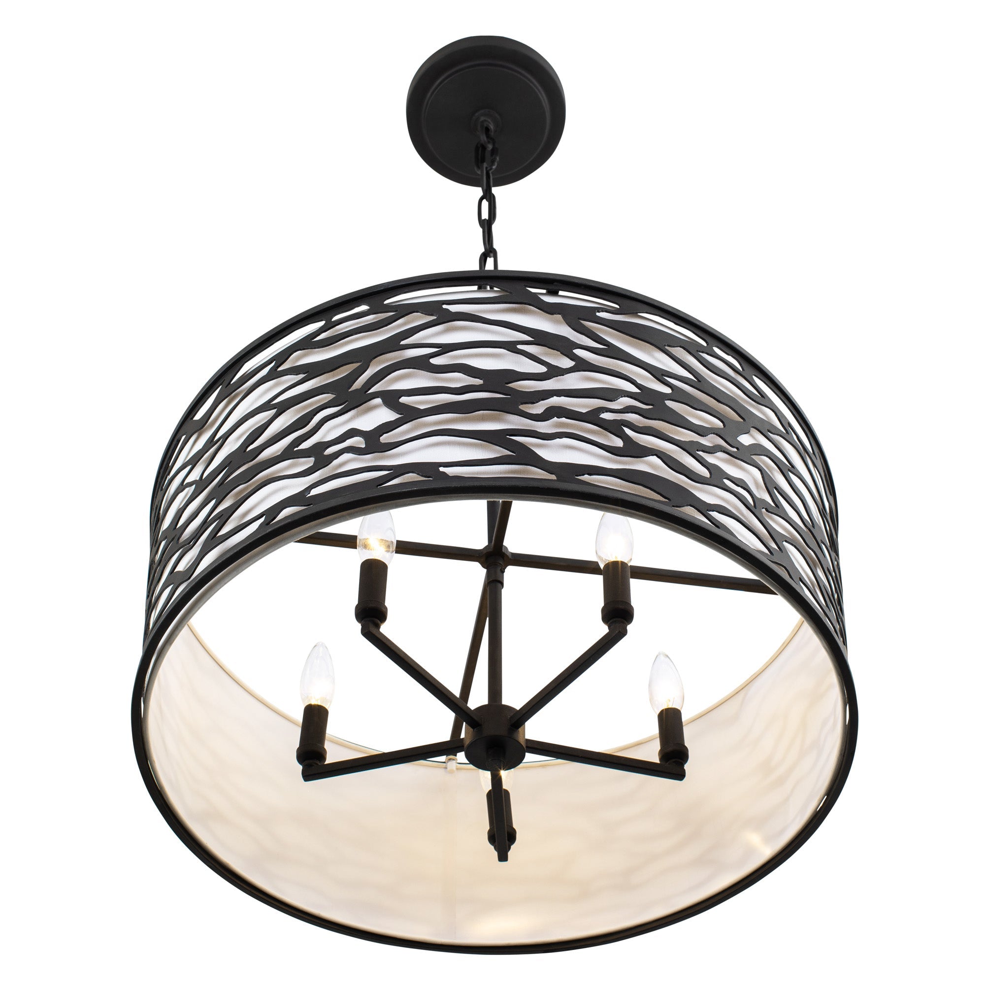 Kato 5 Light Convertible Semi-Flush/Pendant