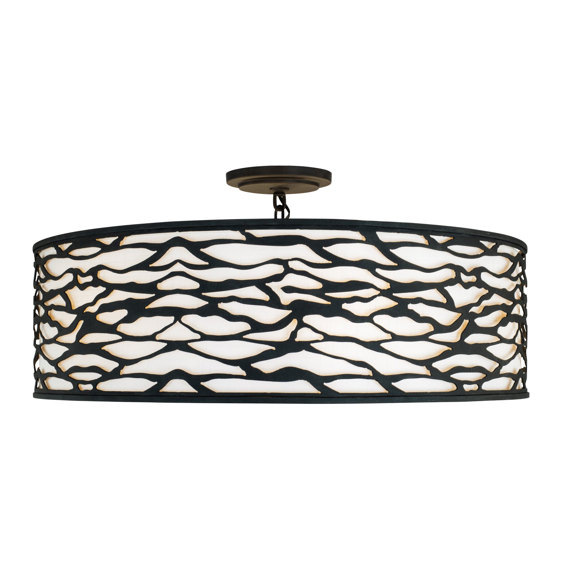 Kato 6 Light Convertible Semi-Flush/Pendant