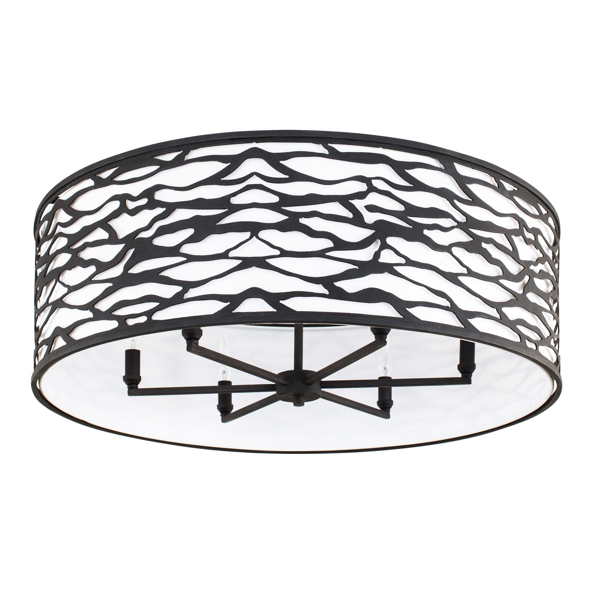 Kato 6 Light Convertible Semi-Flush/Pendant