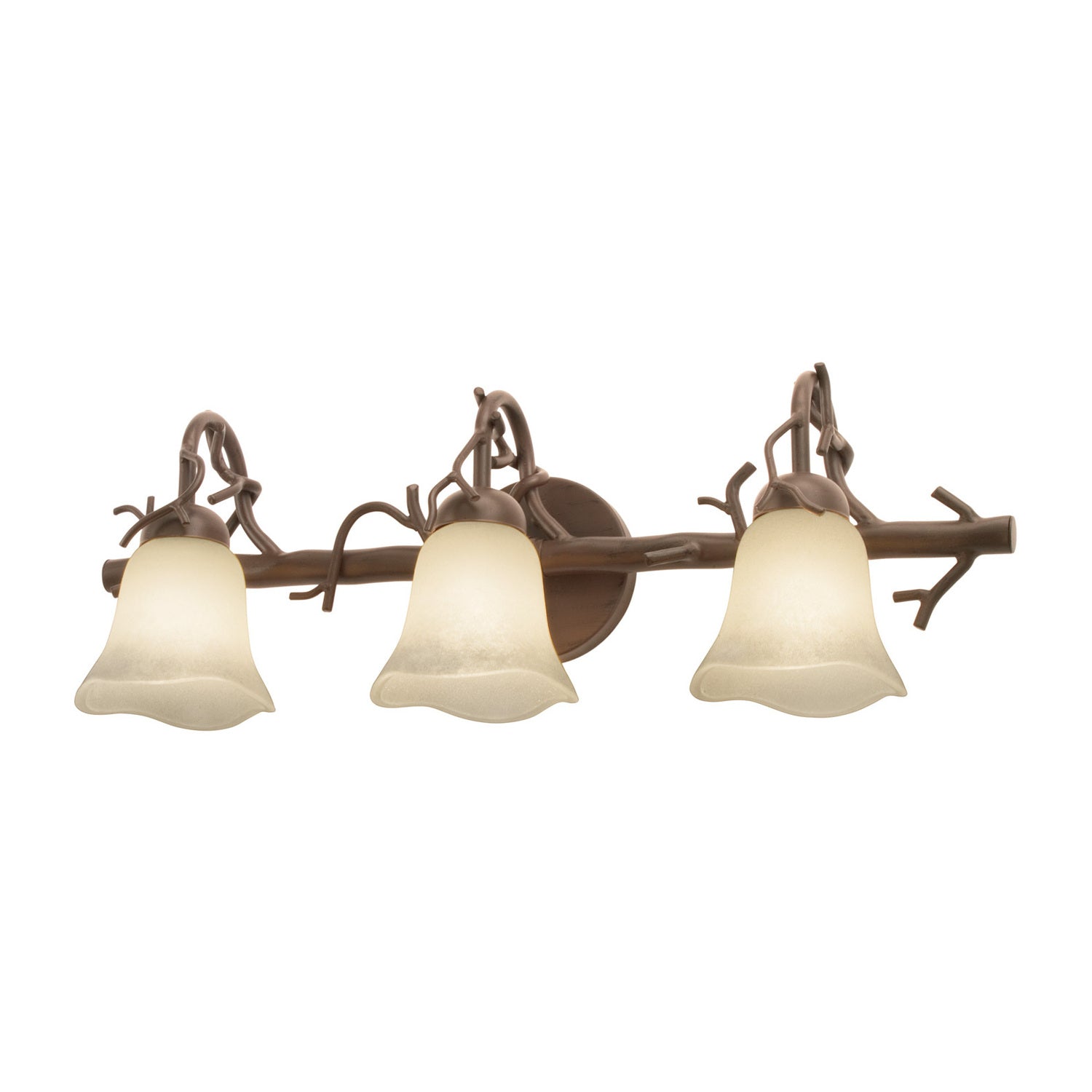 27'' Vine 3 Light Bark Vanity Light
