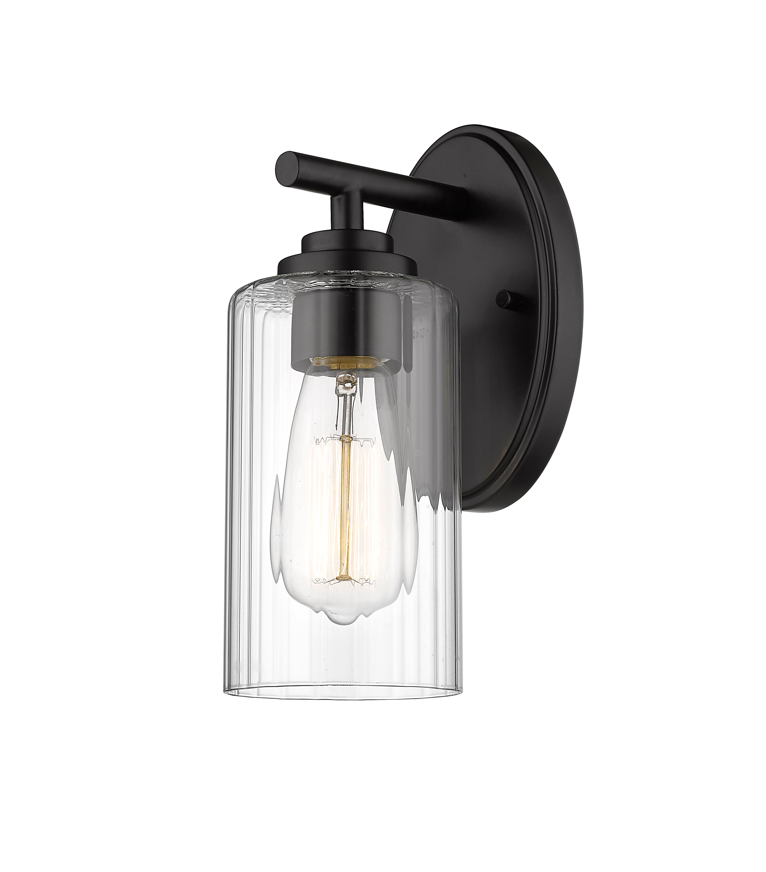Auralume Bath Vanity Light Cast Brass Glass