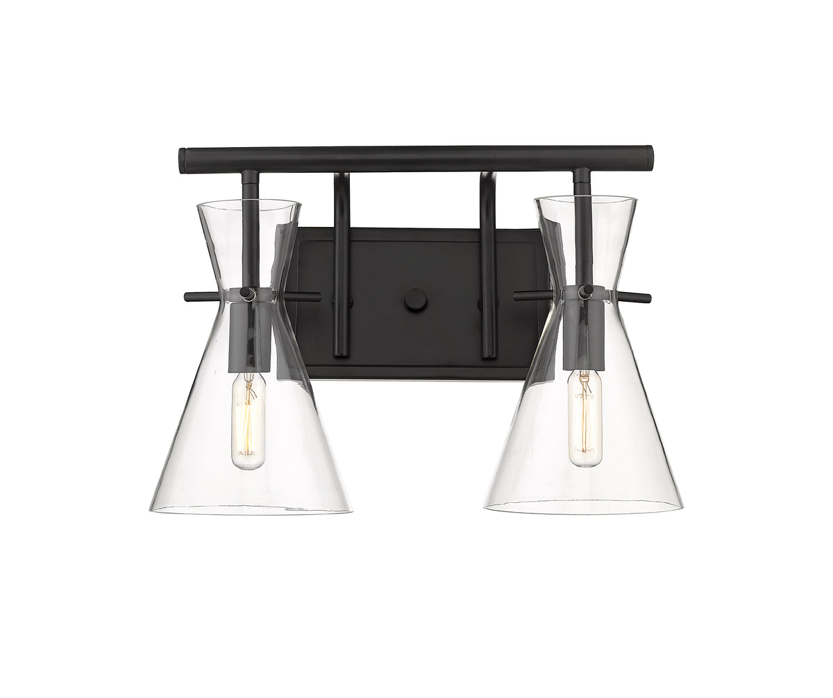 Colden 15-Inch 2-Light Bath Vanity Light with LED Bulbs