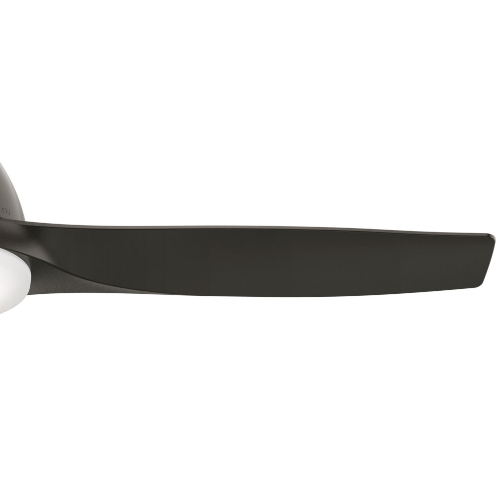 Casablanca 52 inch Wisp Noble Bronze Ceiling Fan with LED Light Kit and Handheld Remote