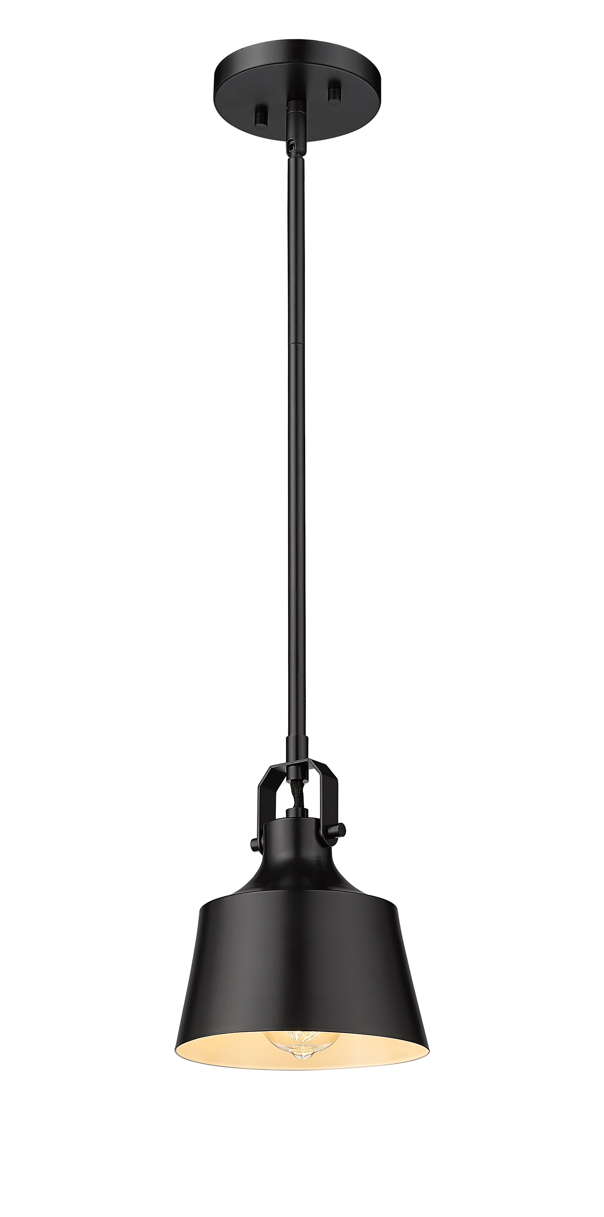 Auralume Mini Pendant Matte Black 7 Inch