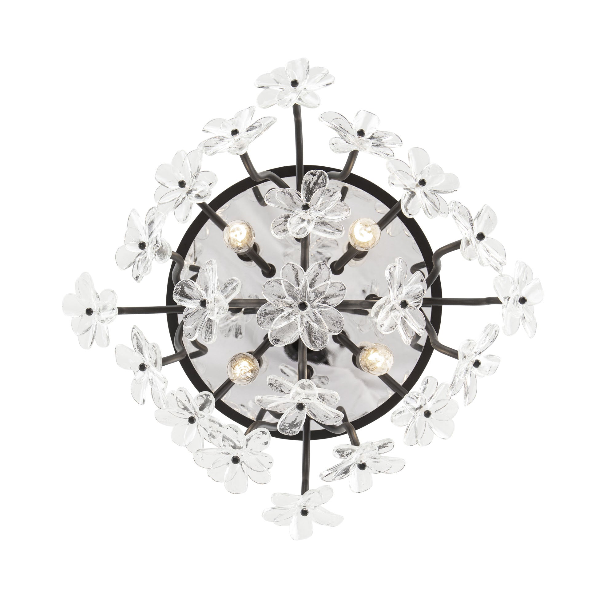 Wildflower 4 Light Semi-Flush Mount