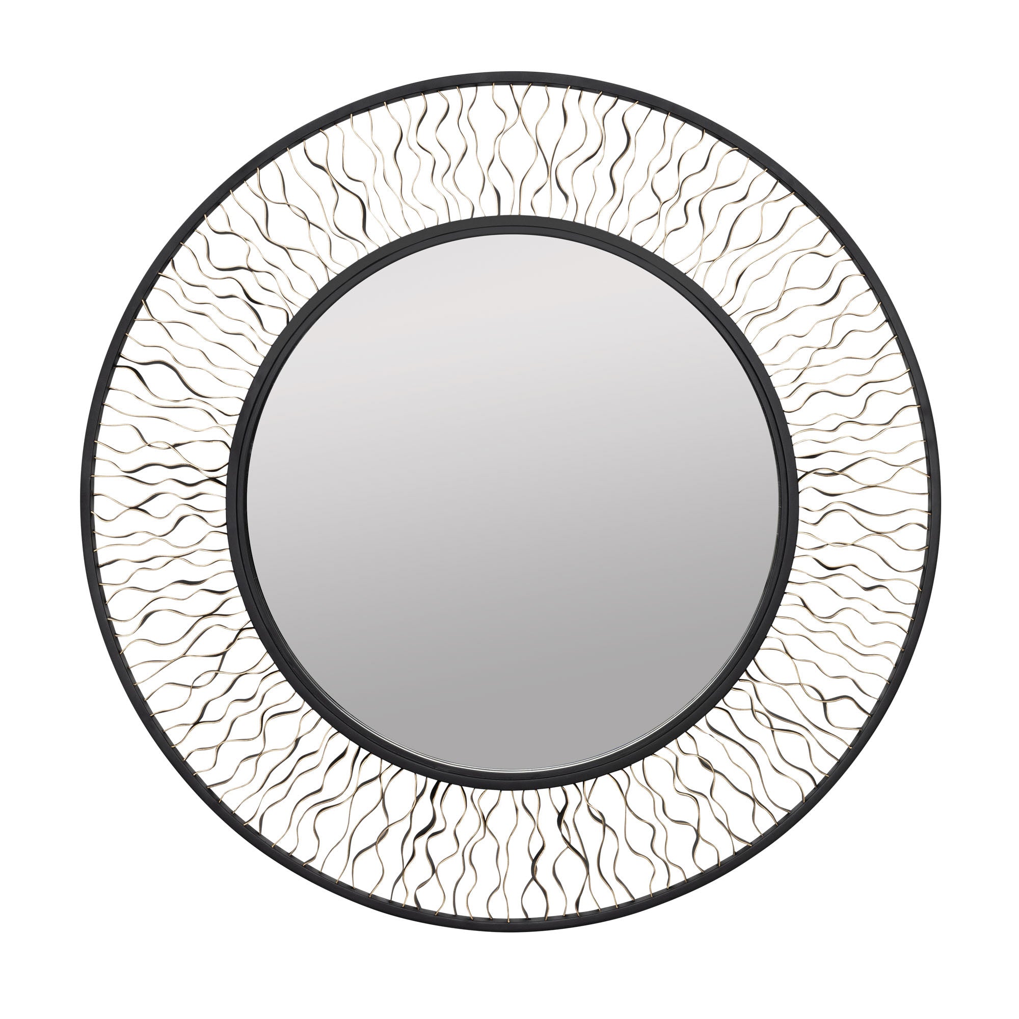 Estela 30-in Round Wall Mirror