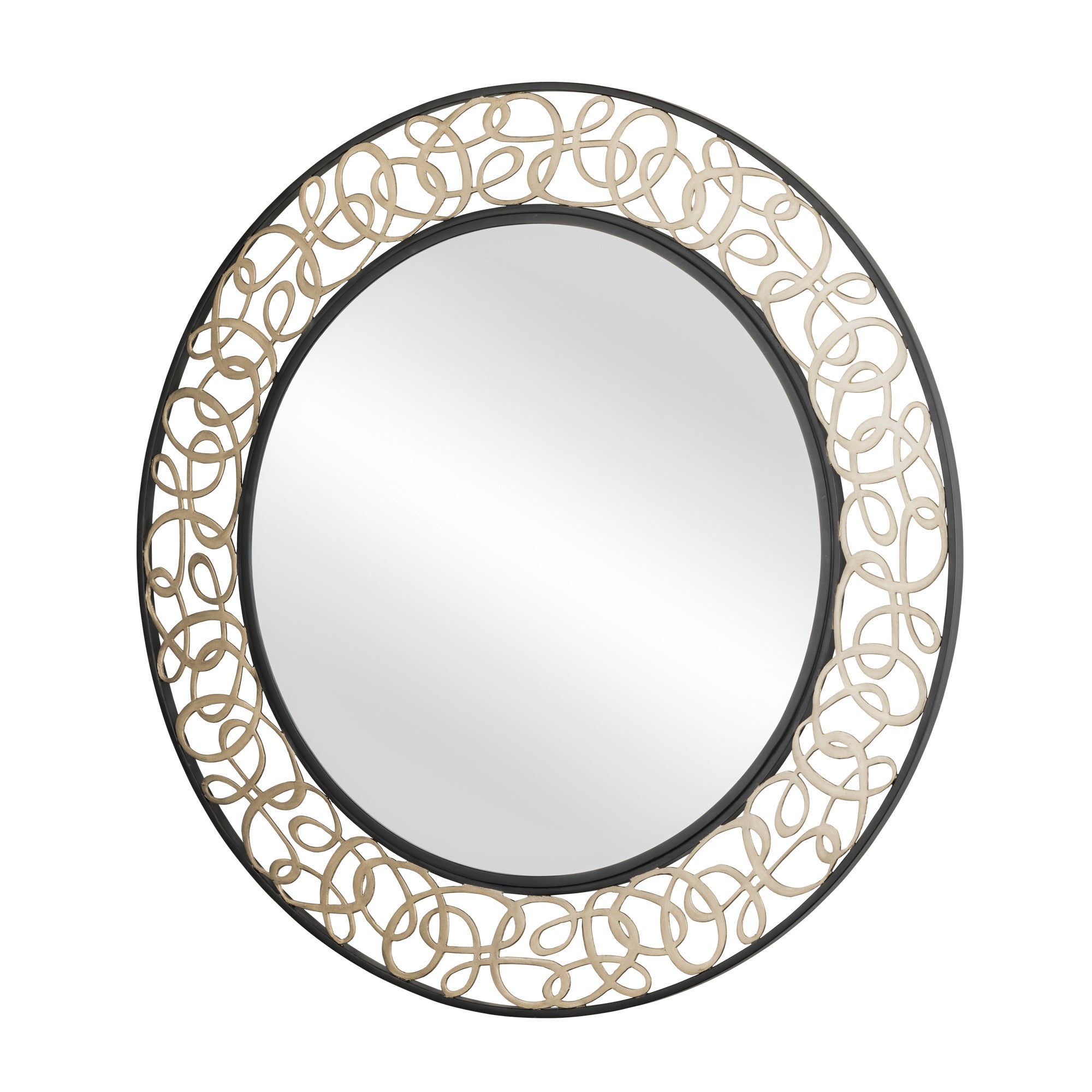 Scribble 33-in Wall Mirror