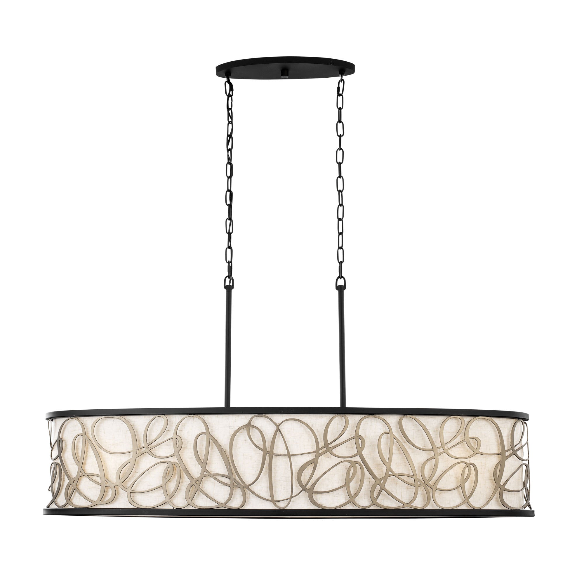 Scribble 6 Light Linear Pendant