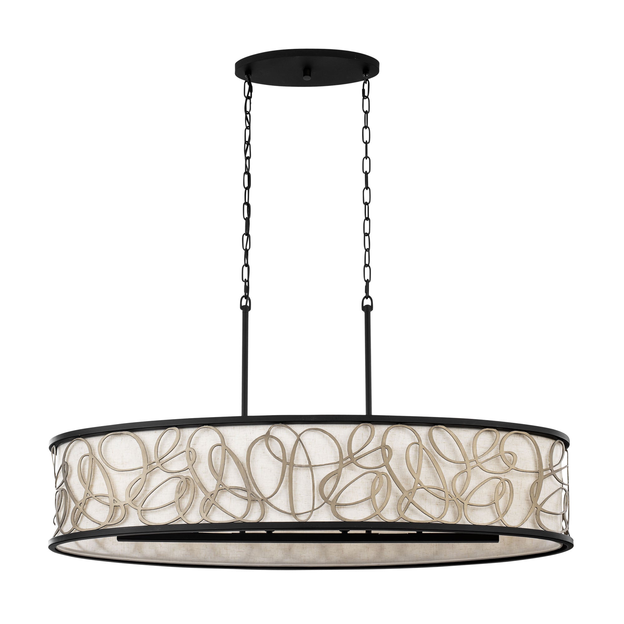 Scribble 6 Light Linear Pendant