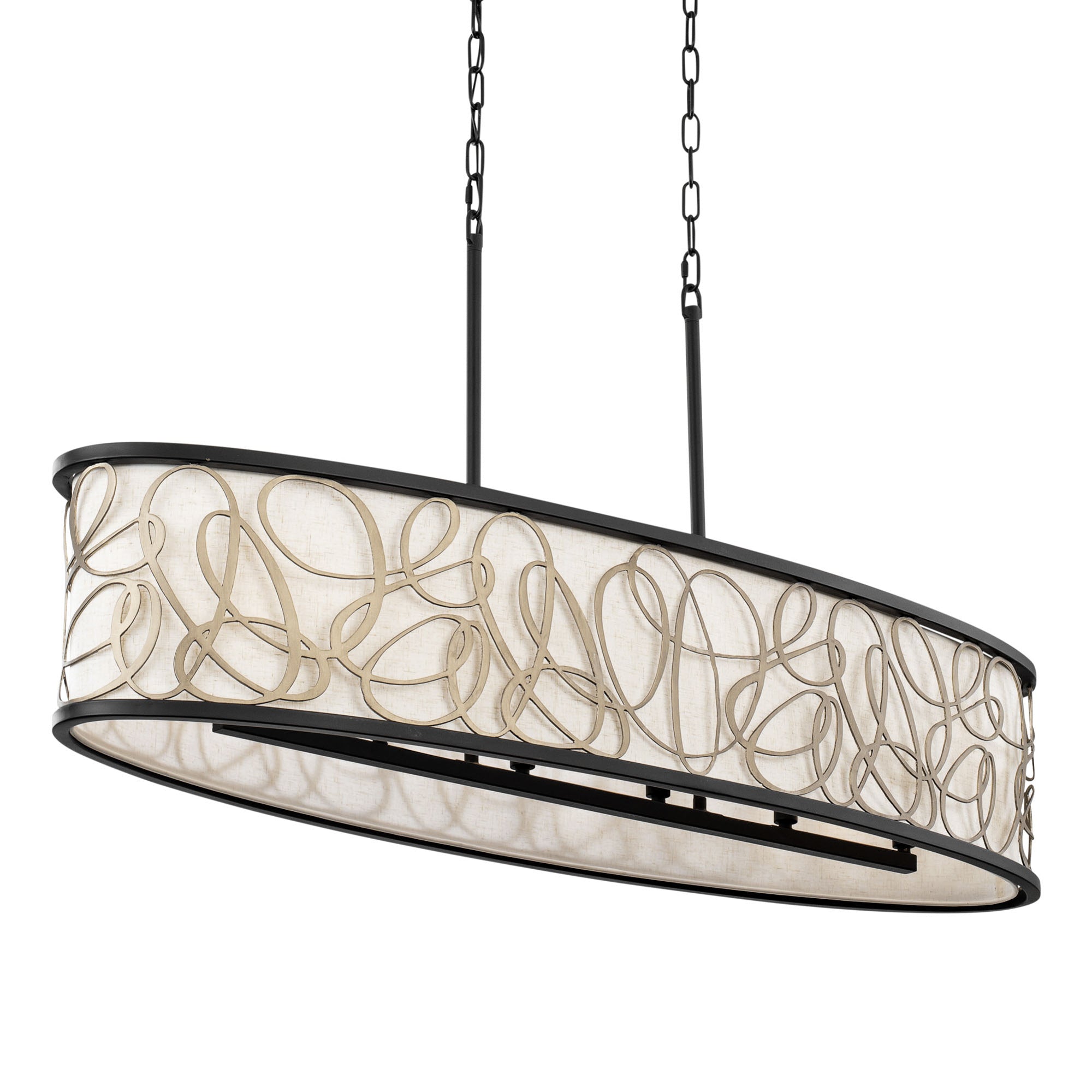 Scribble 6 Light Linear Pendant