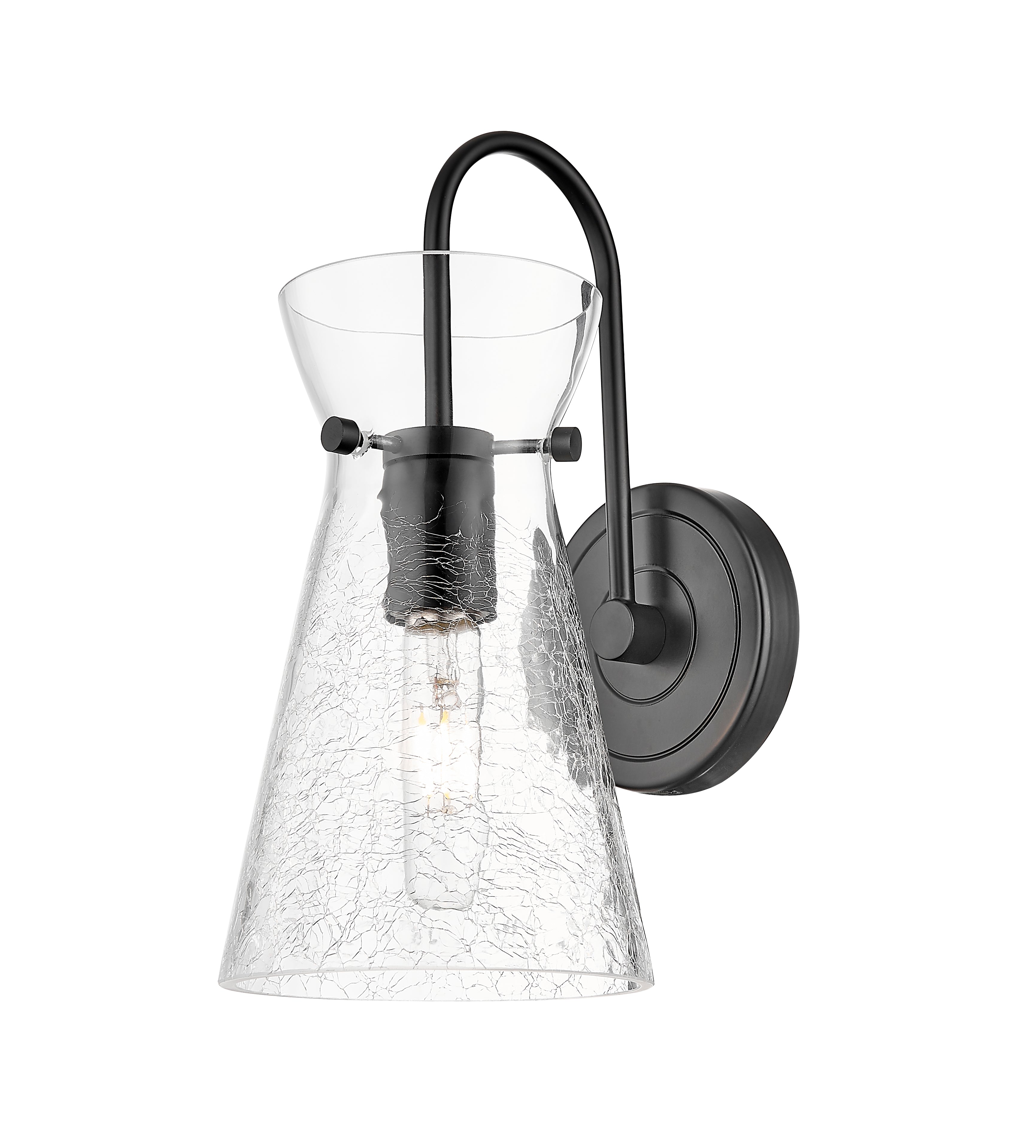 Downtown Urban Sconce Cast Brass Steel