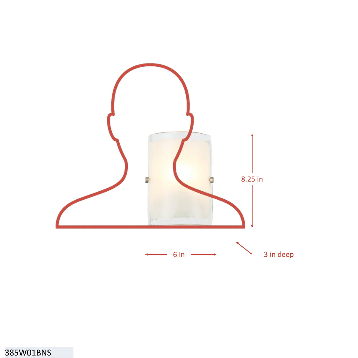 Fairchild 1 Light Wall Sconce