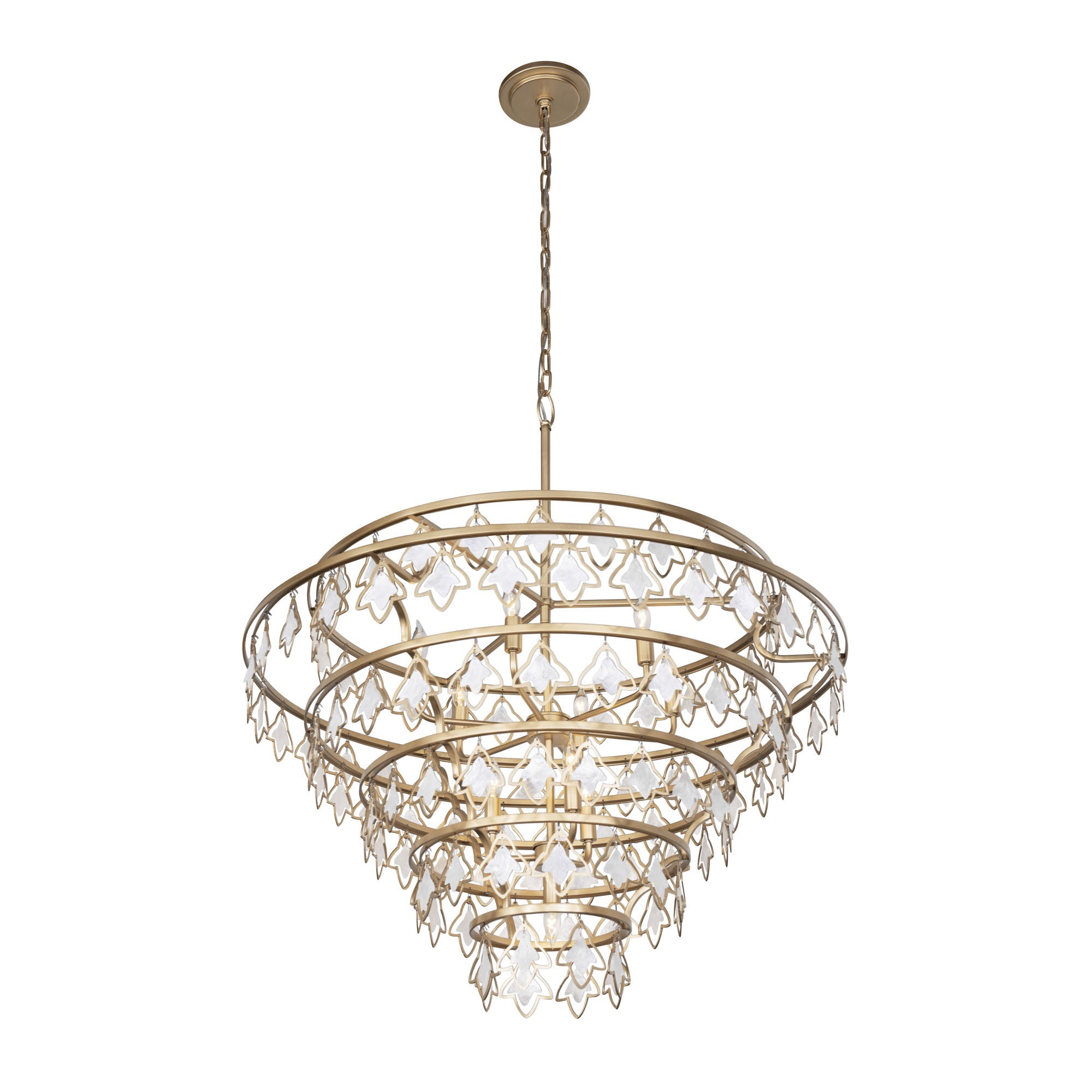 Fleur 10 Light Chandelier