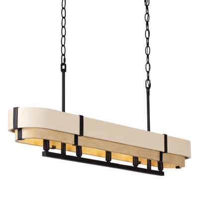 Blonde Moment 5 Light Linear Pendant