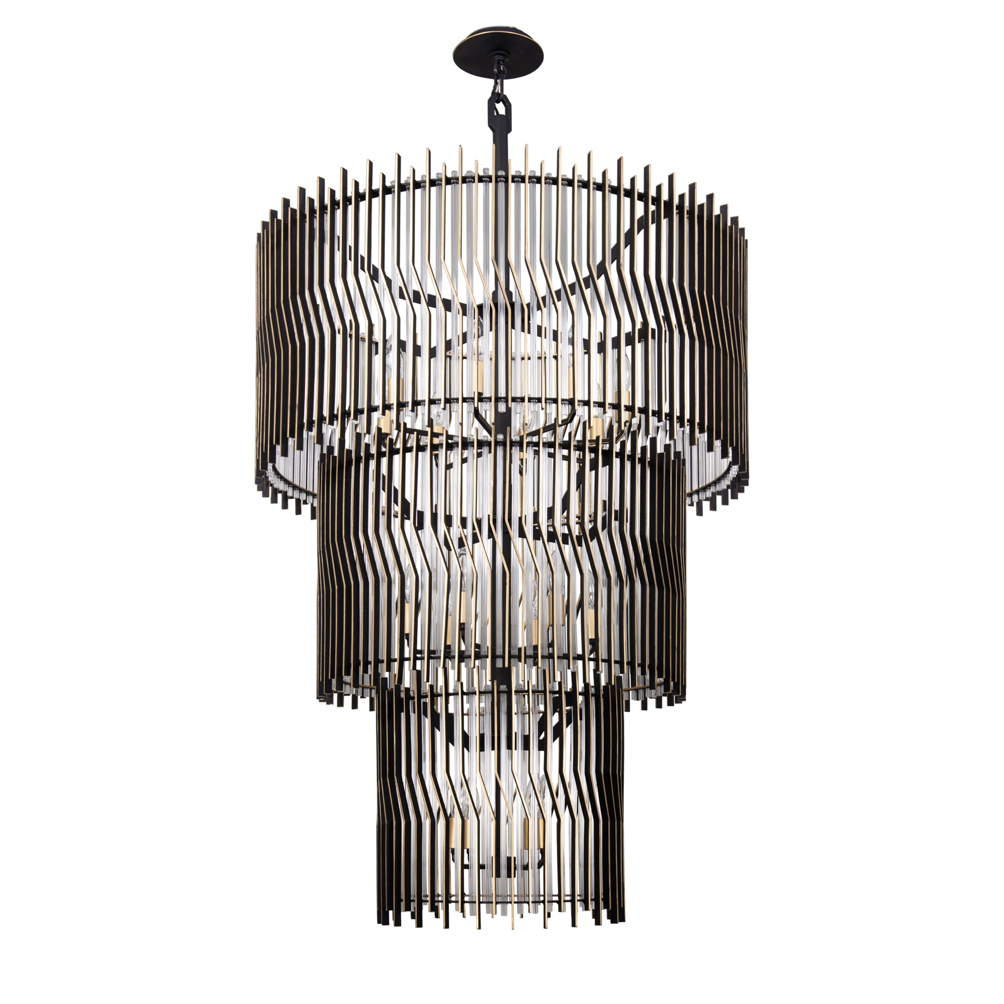 Park Row 18 Light 3-Tier Chandelier