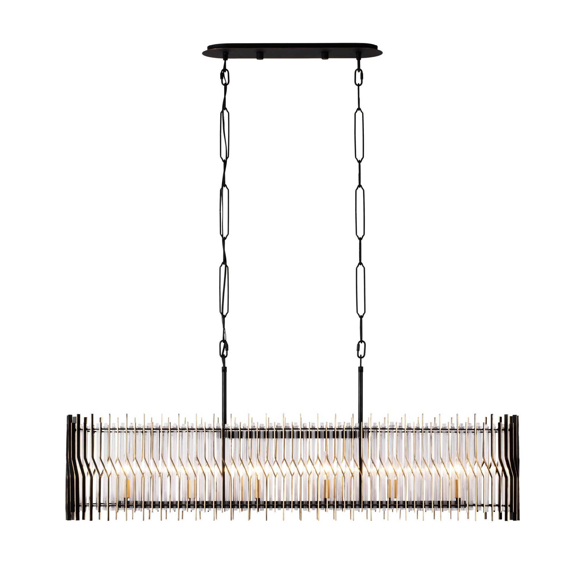 Park Row 6 Light Linear Pendant