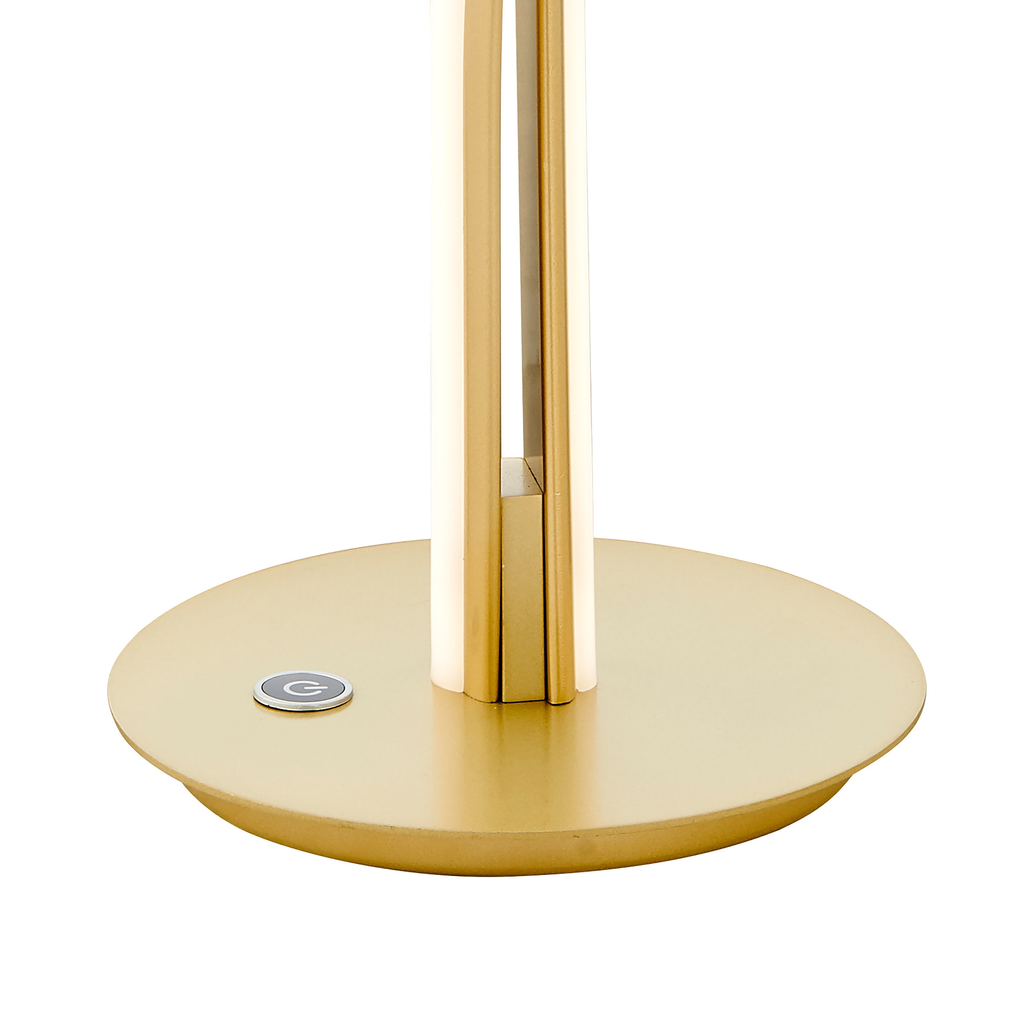 Munich Gold Table Lamp | Natural White LED Strip & Touch Dimmer