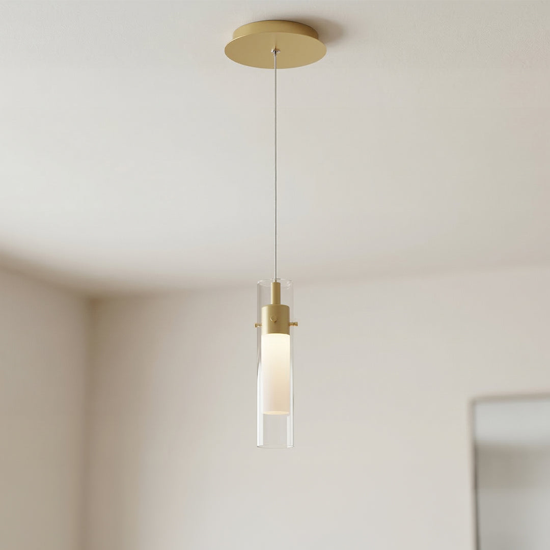 Olinda 5in Gold Mini Pendant Integrated LED